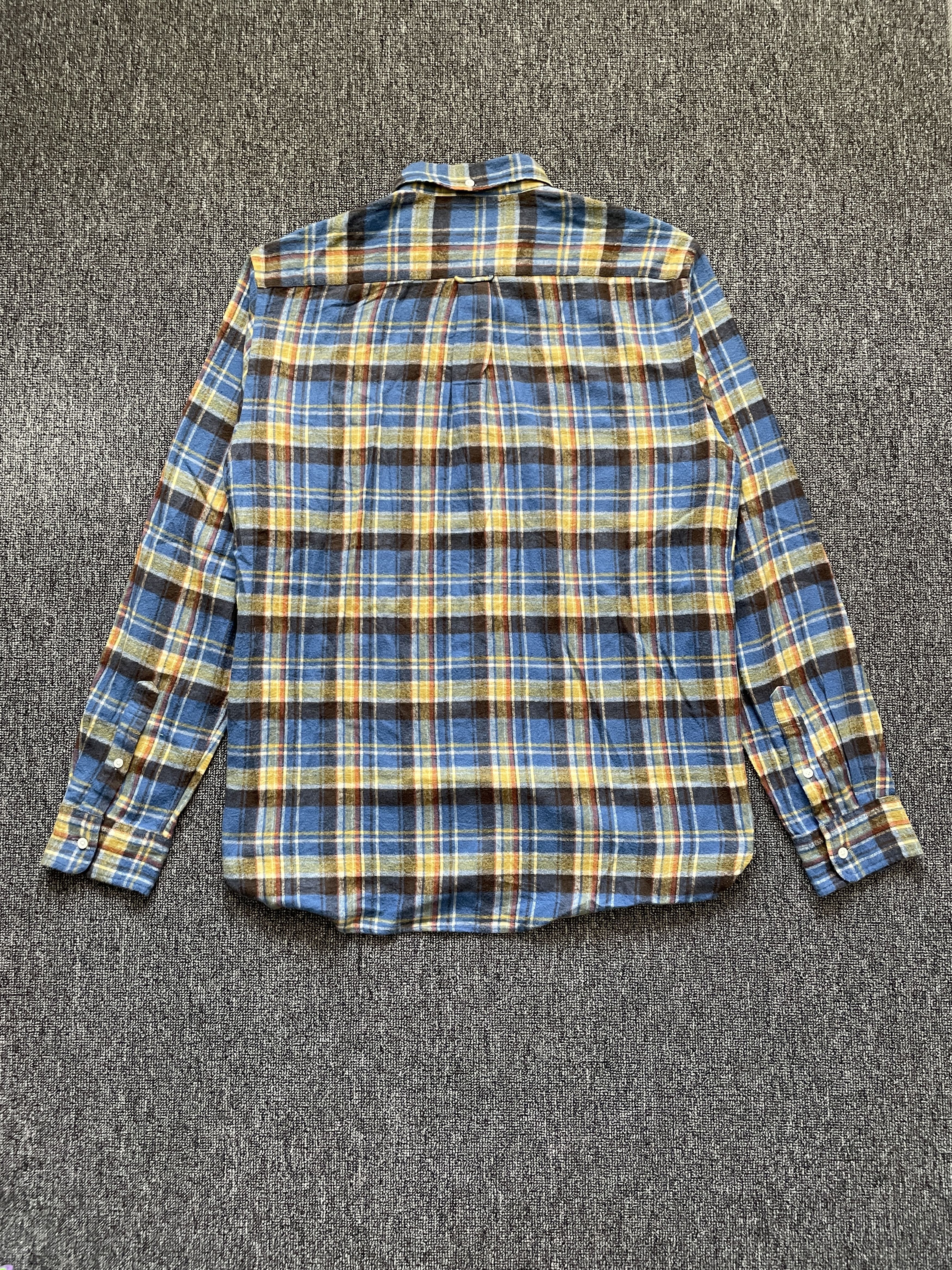 Beams Plus Beams Plus Brushed Flannel Check Button Down Shirt Size US M / EU 48-50 / 2 - 7 Thumbnail