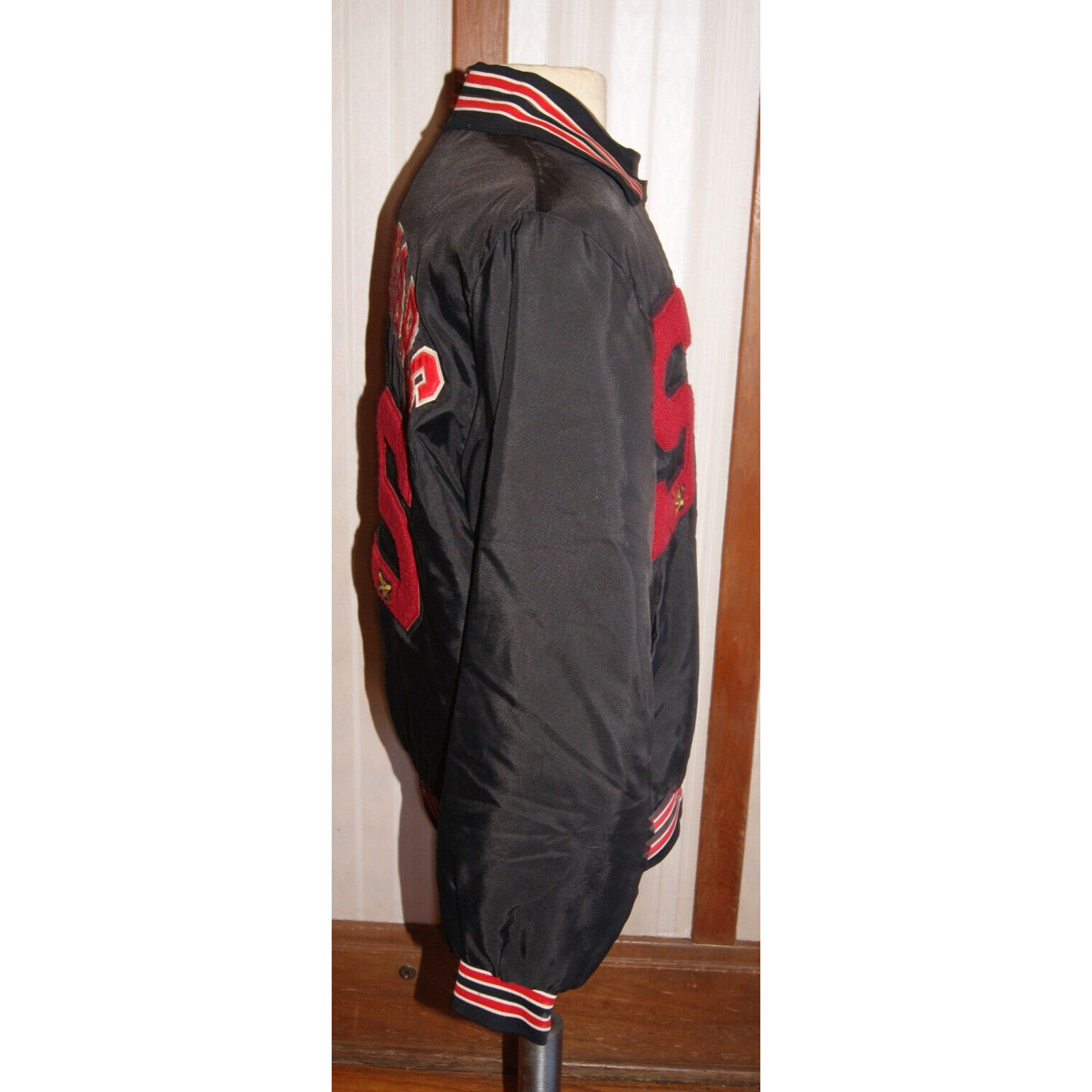Other VTG Spfld IL High School Senators Varsity Bomber Jacket XL Size US XL / EU 56 / 4 - 4 Thumbnail