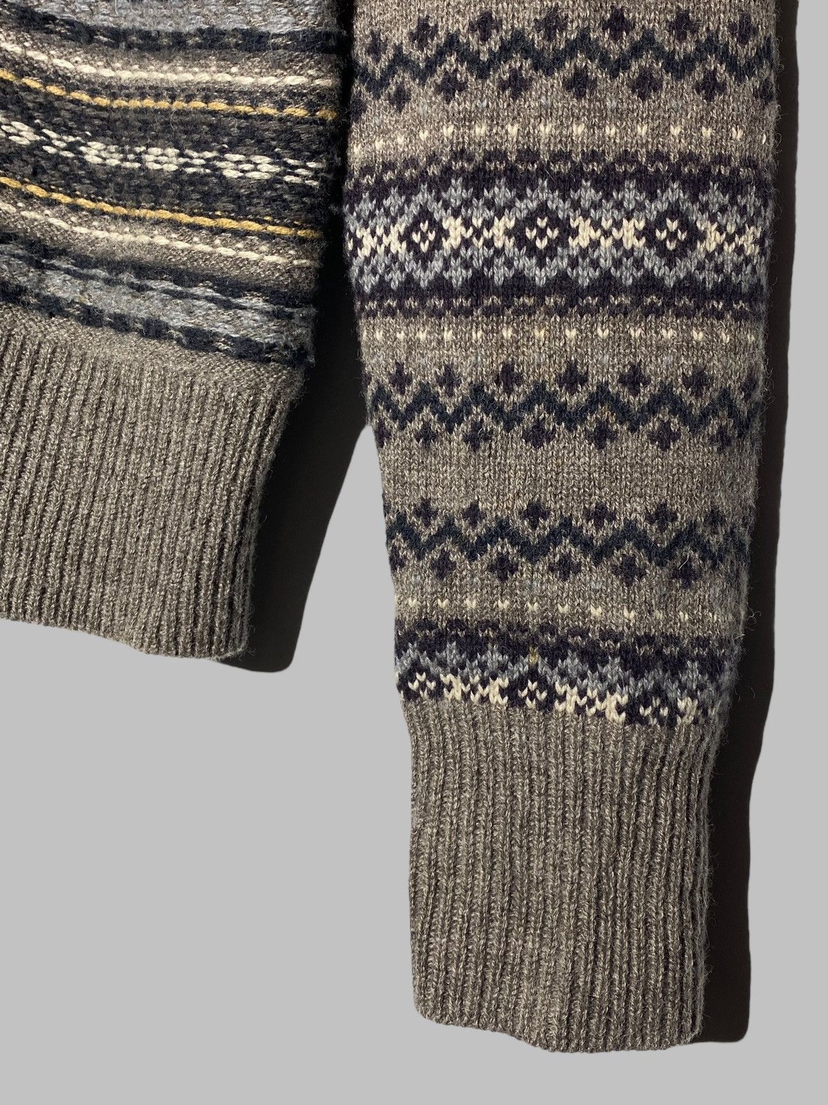 Allsaints All Saints by British Millerain Wool Linen Cotton Cardigan Size US M / EU 48-50 / 2 - 7 Thumbnail