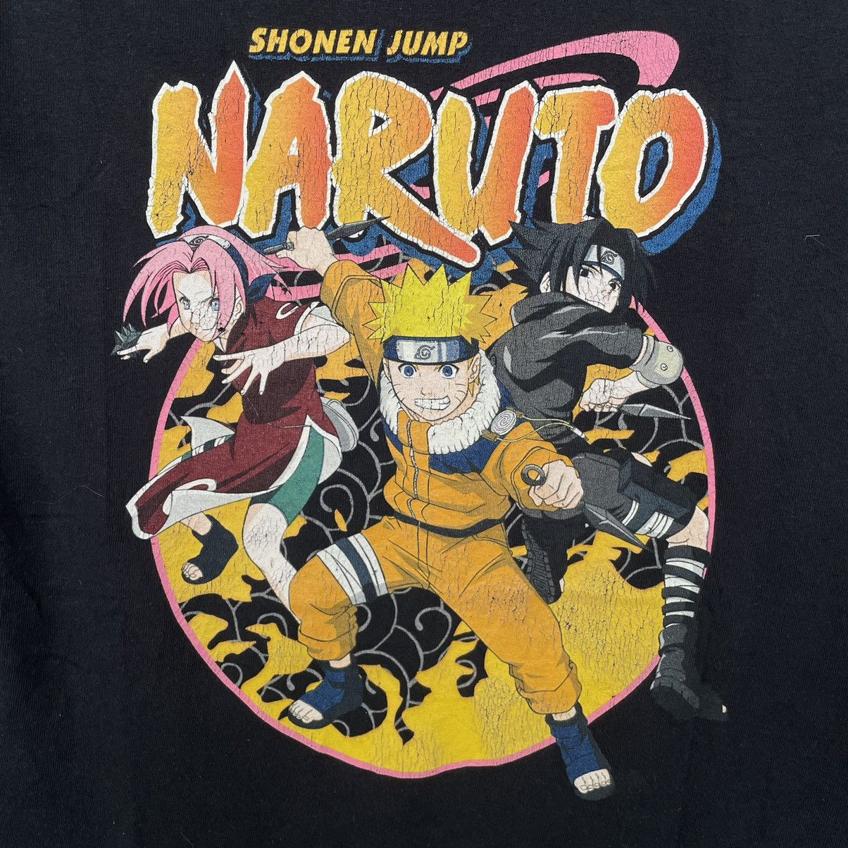 Anime × Cartoon Network × Vintage Vintage 2000s Anime Naruto Shippuden Shonen Jump T Shirt Size US S / EU 44-46 / 1 - 2 Thumbnail