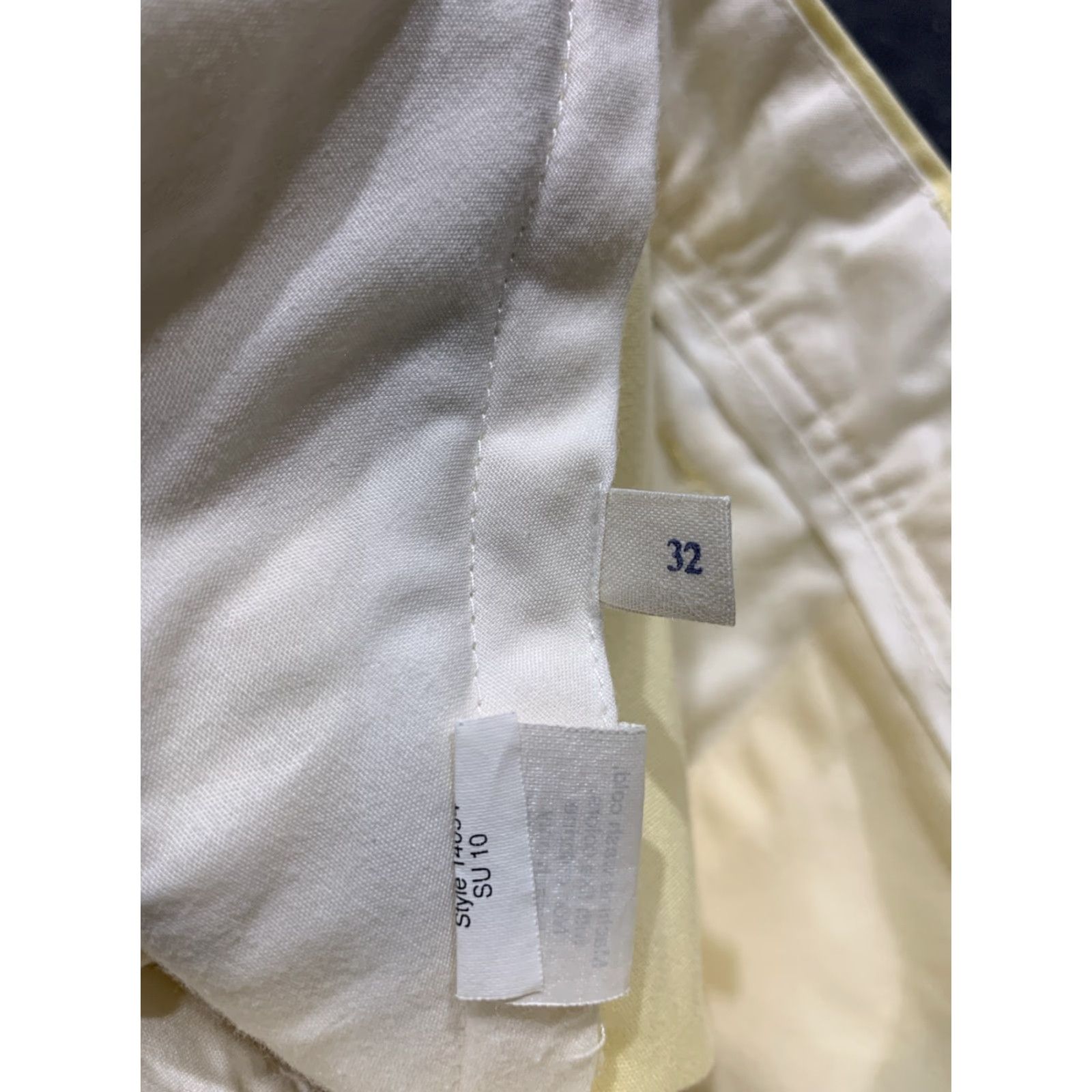 J.Crew J.CREW Chino Shorts Men’s Size 32 Yellow Casual Flat Front Summer Golf Size US 32 / EU 48 - 4 Thumbnail
