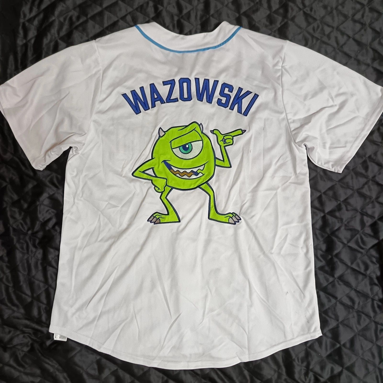 Disney Disney Parks Monsters Inc Mike Wazowski Baseball Jersey Size US L / EU 52-54 / 3 - 6 Thumbnail