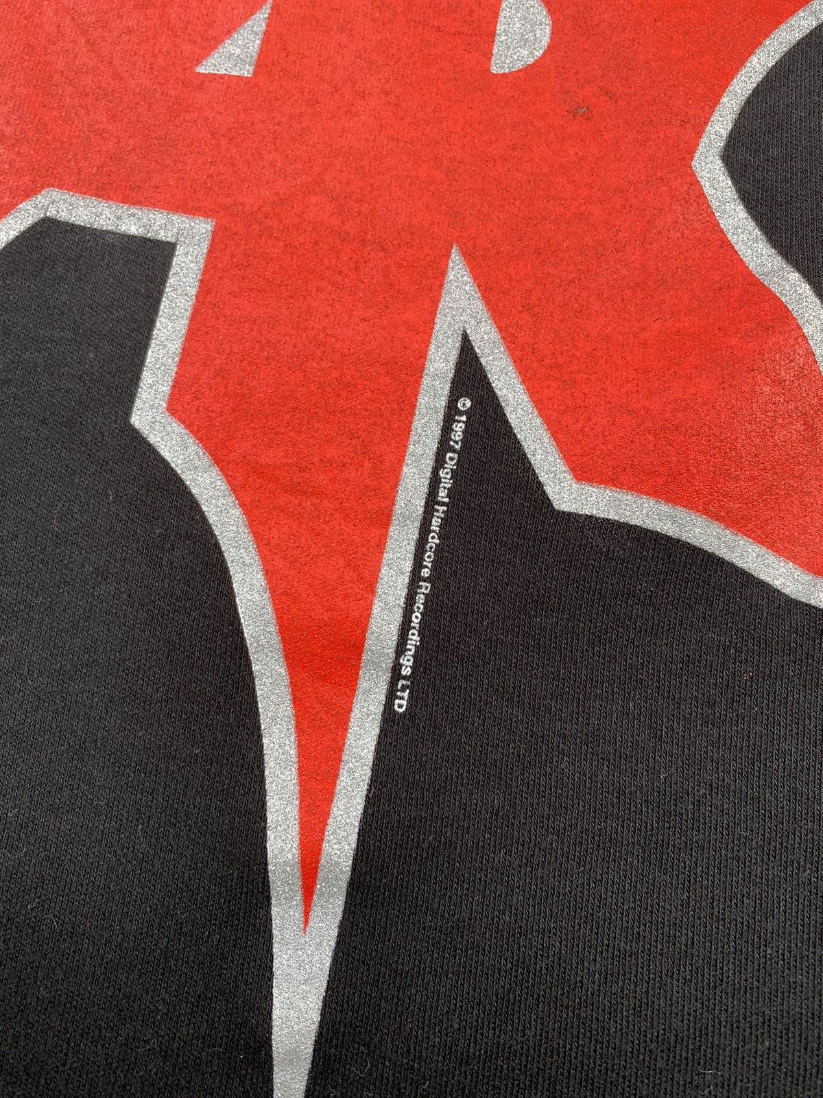 Band Tees Vintage 90s Atari Teenage Riot Hardcore Band Cropped Tees Size US S / EU 44-46 / 1 - 4 Thumbnail