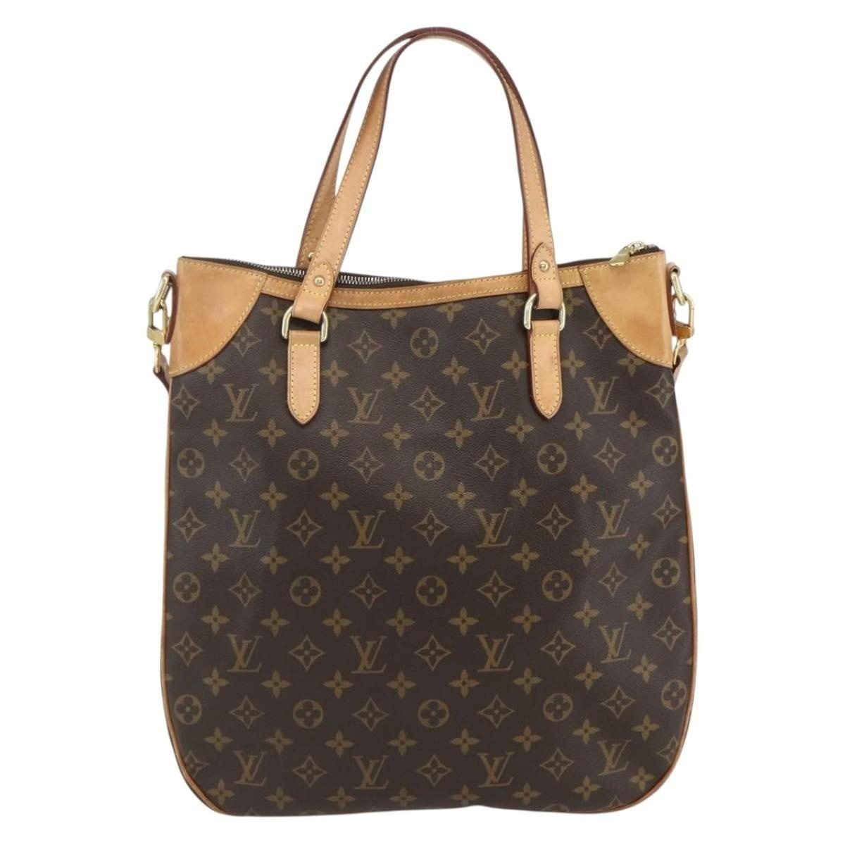 Louis Vuitton Louis Vuitton Monogram Odeon GM Shoulder Bag Brown Size ONE SIZE - 3 Thumbnail