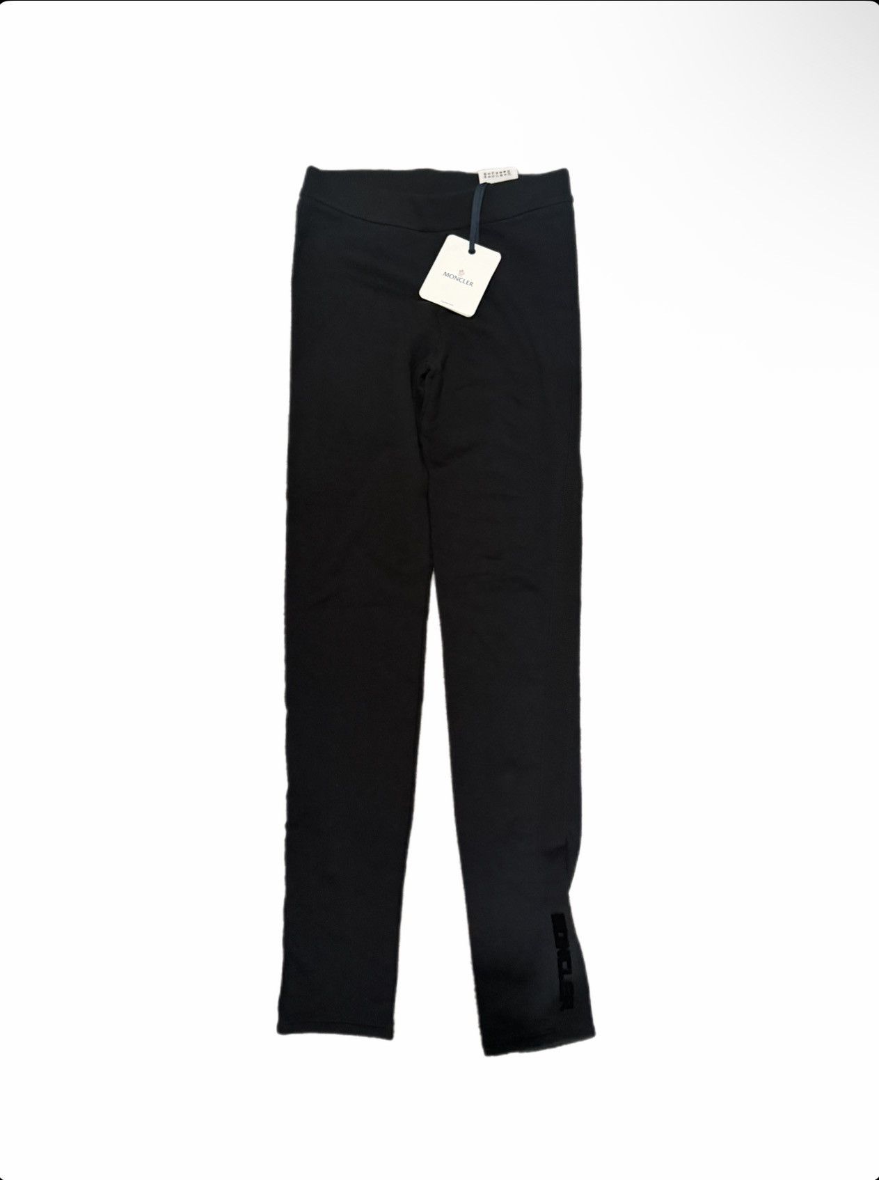 Moncler MONCLER ENFANT Girls Logo Print Leggings Size 14A Size 26" / US 2 / IT 38 - 1 Thumbnail