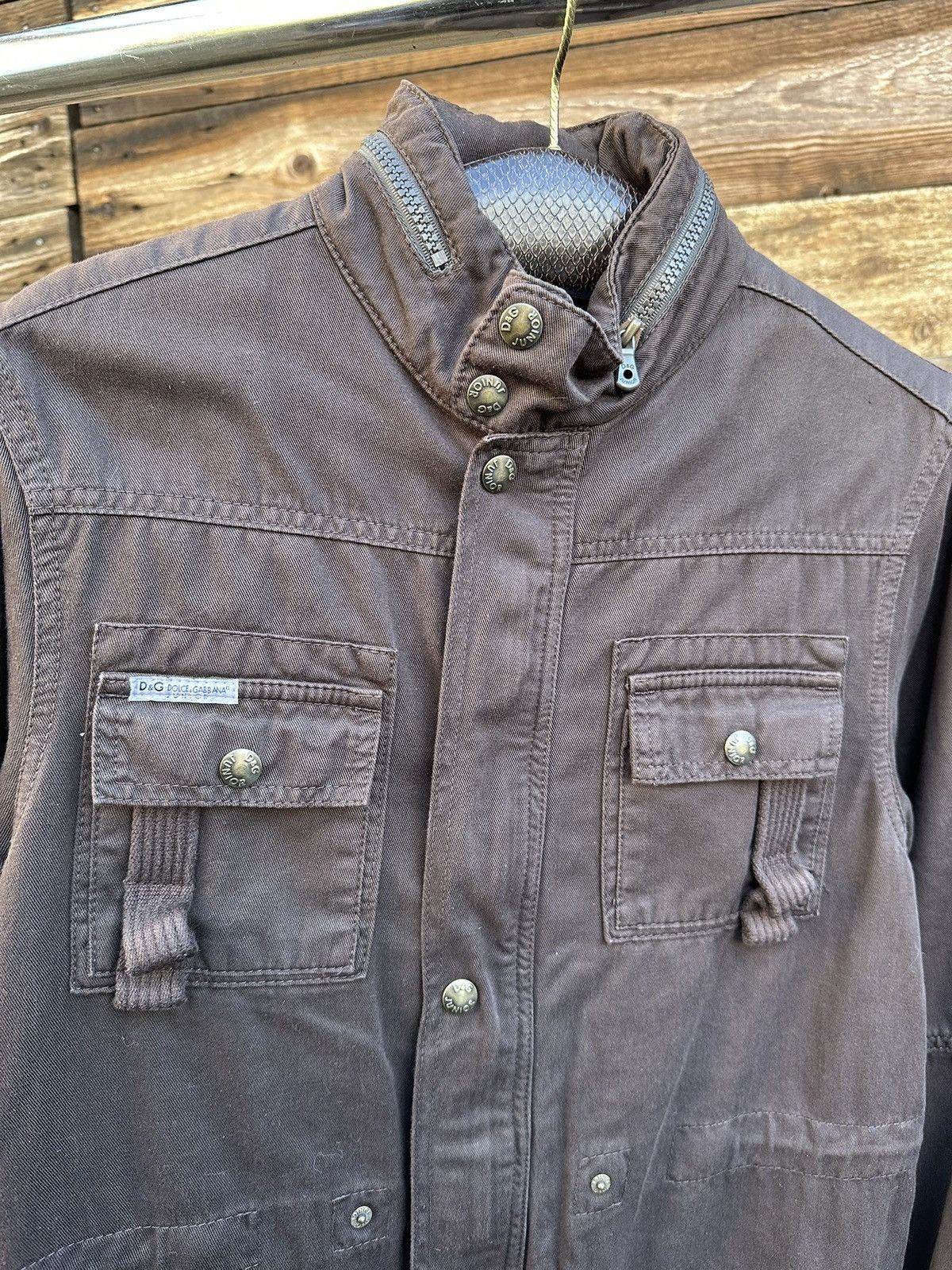 Dolce & Gabbana D&G Rocky Mountain Multipocket Forest Jacket Size US XXS / EU 40 - 5 Thumbnail
