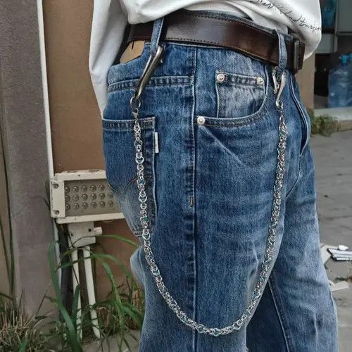 Other Punk Rock Unique Bike Chain Pants Size ONE SIZE - 1 Thumbnail
