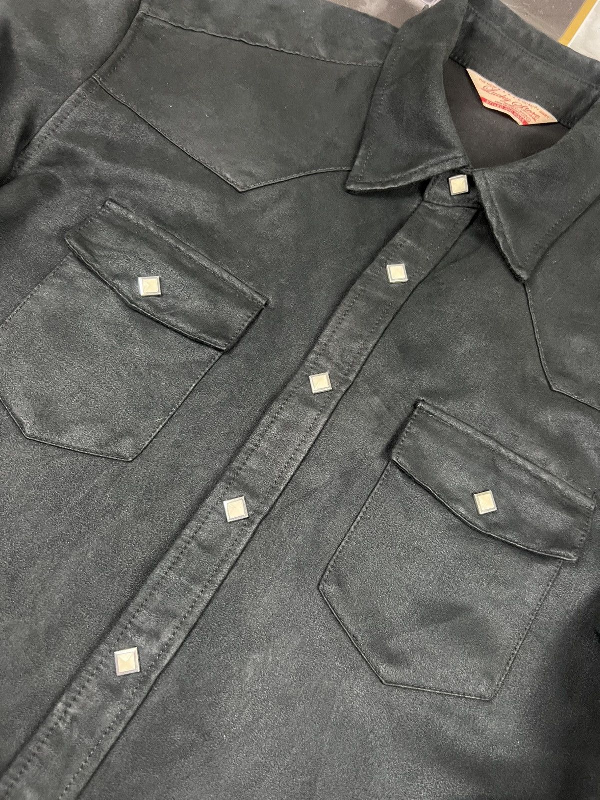 Japanese Brand Lucky Store Men’s Like-Suede Western Shirts Size US L / EU 52-54 / 3 - 2 Thumbnail