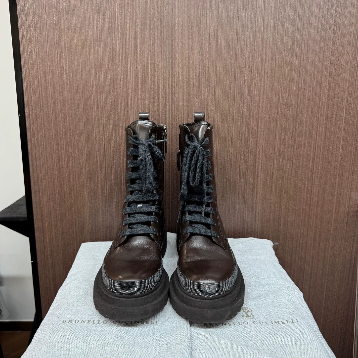 Brunello Cucinelli BRUNELLO CUCINELLI mid-calf leather boots 38 Size US 7.5 / IT 37.5 - 3 Thumbnail