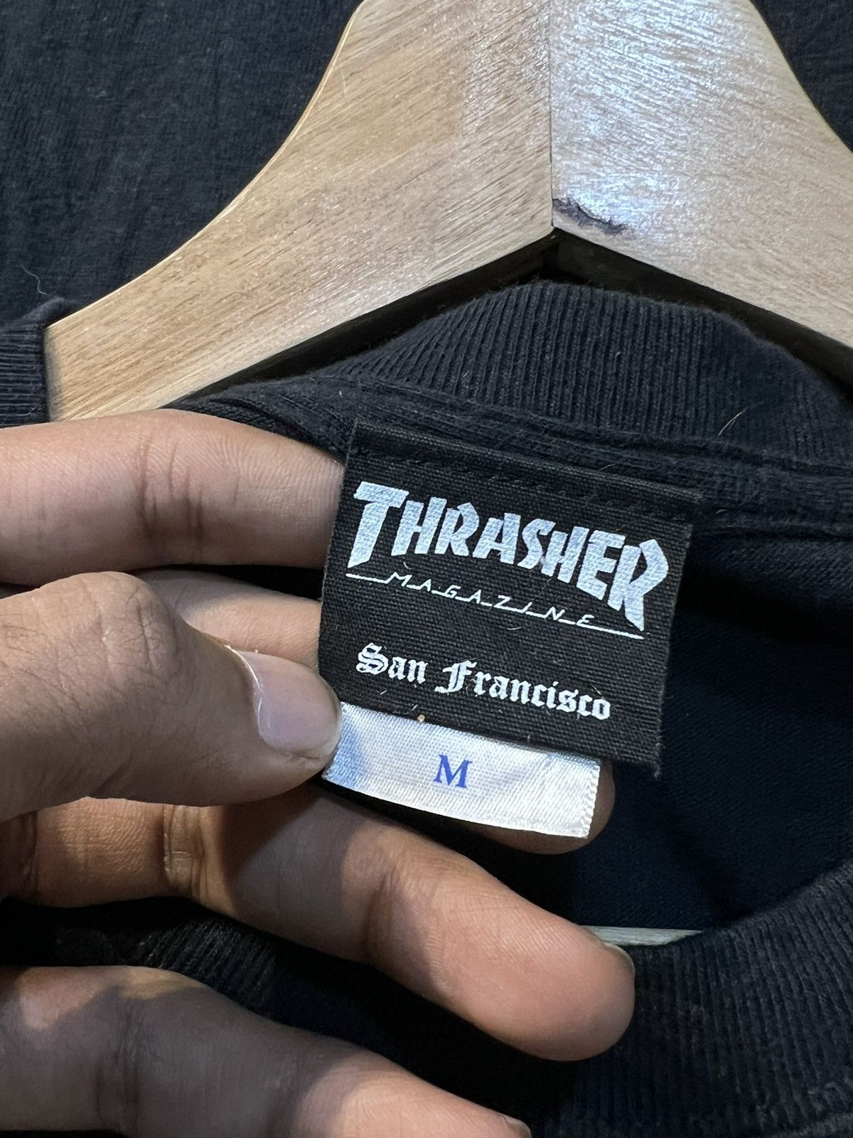 Thrasher × Vintage THRASHER FLAME MOTION TOKYO JAPAN RELEASE TEES Size US M / EU 48-50 / 2 - 4 Thumbnail