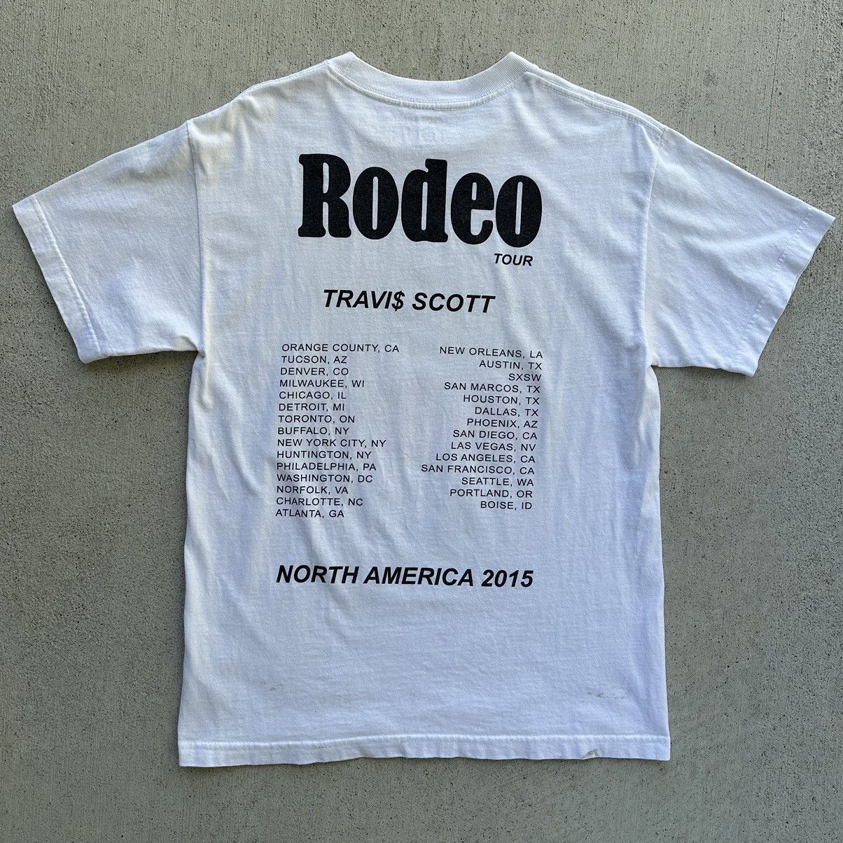 Travis Scott 2015 Travis Scott “The Rodeo Tour” Tee Marlboro Cowboy Size US M / EU 48-50 / 2 - 2 Thumbnail
