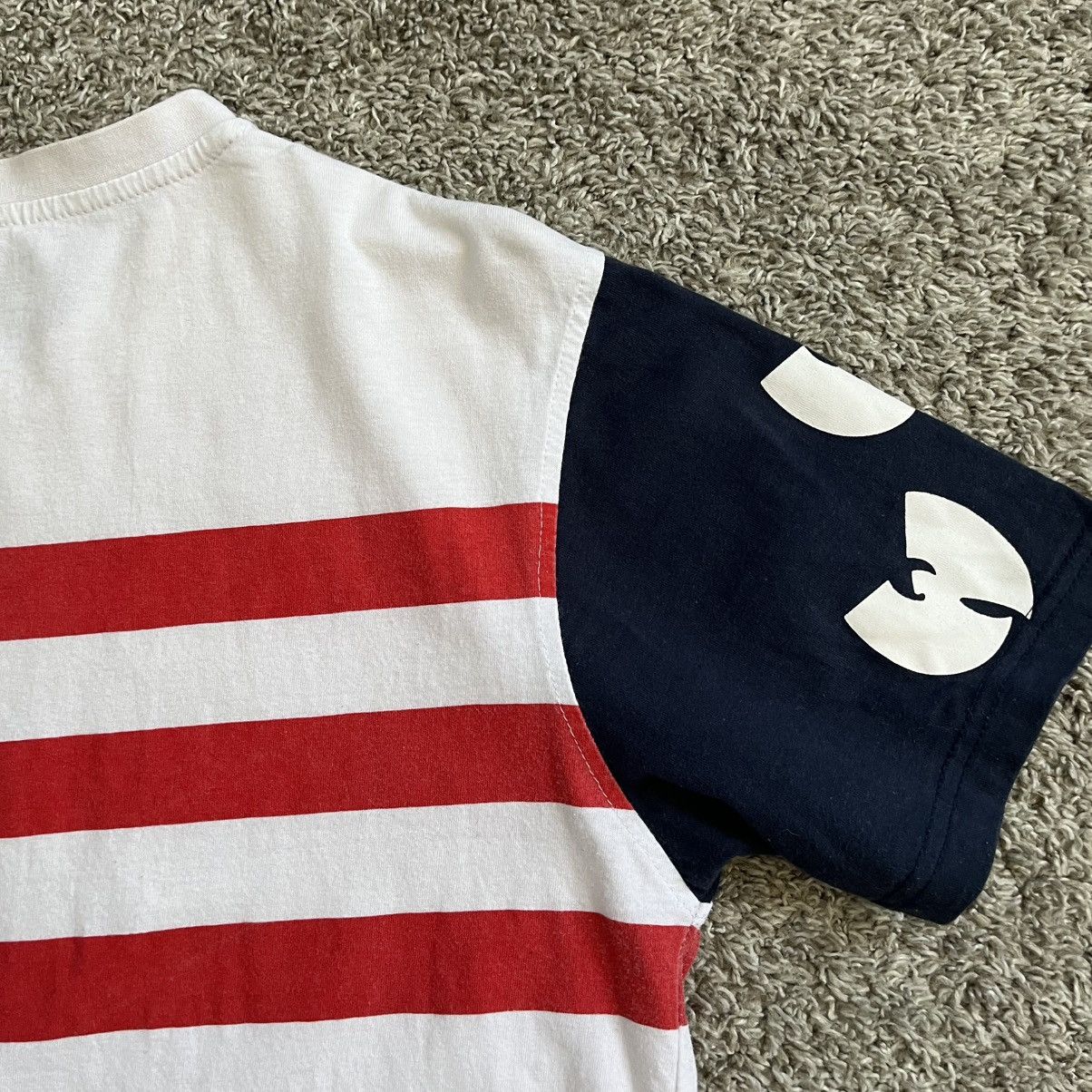 Wu-Tang Clan 🔴Wu-Tang Shirt Size Medium Iron Flag Stripes WuTang Gza Rza Size US M / EU 48-50 / 2 - 7 Thumbnail