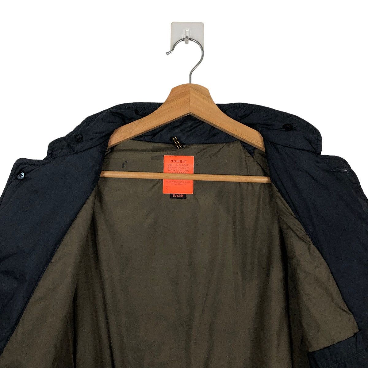 Japanese Brand 🔥RARE NYLON JACKET GOWEST INSPECTOR JACKET BUZZ RICKSONS Size US M / EU 48-50 / 2 - 12 Thumbnail