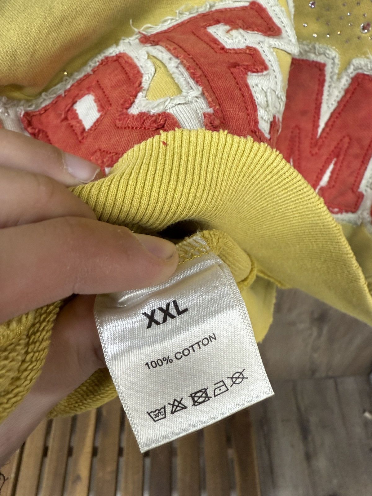 Vale Vale Yellow Zip Up Hoodie Size US XXL / EU 58 / 5 - 7 Thumbnail