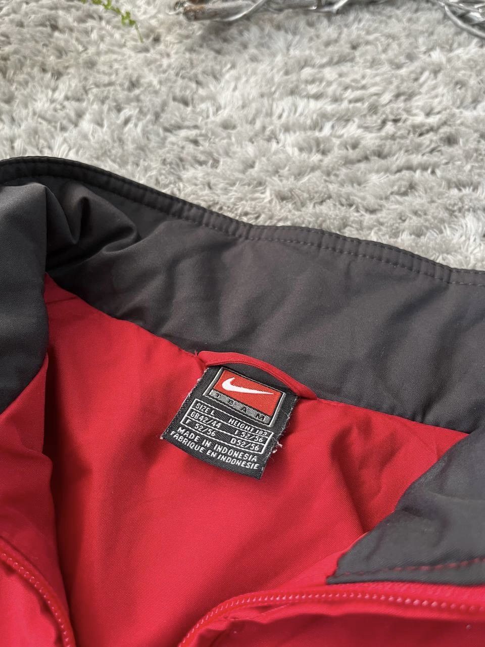 Nike × Vintage Vintage Nike 90s Rare Light Jacket Swoosh Drill Outdoor Size US L / EU 52-54 / 3 - 9 Thumbnail