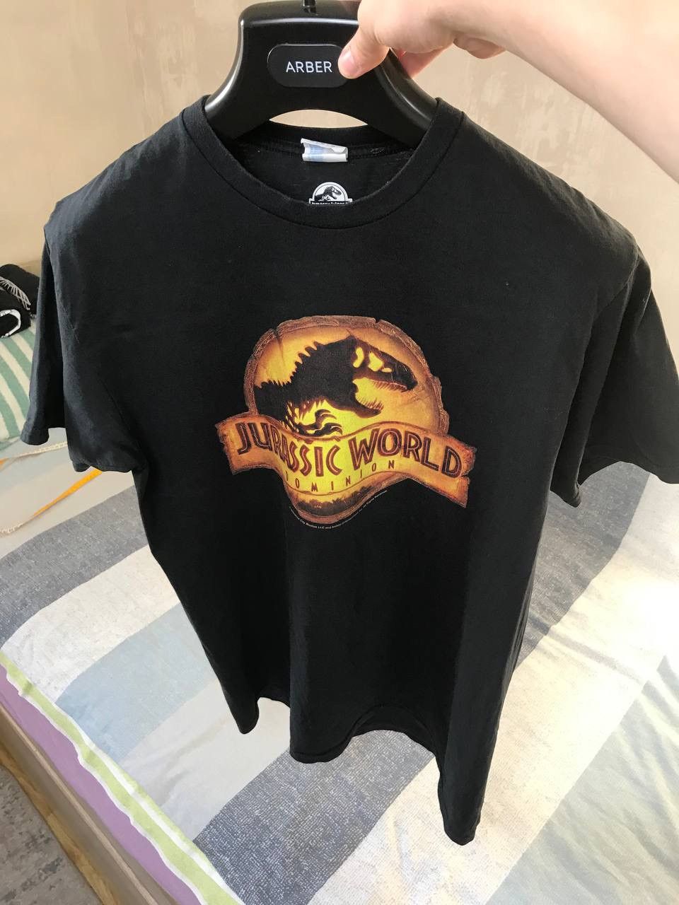 Club Sorayama 🔥 Jurassic World Dominion 2022 T-rex Promo T Shirt Movie Size US M / EU 48-50 / 2 - 5 Thumbnail