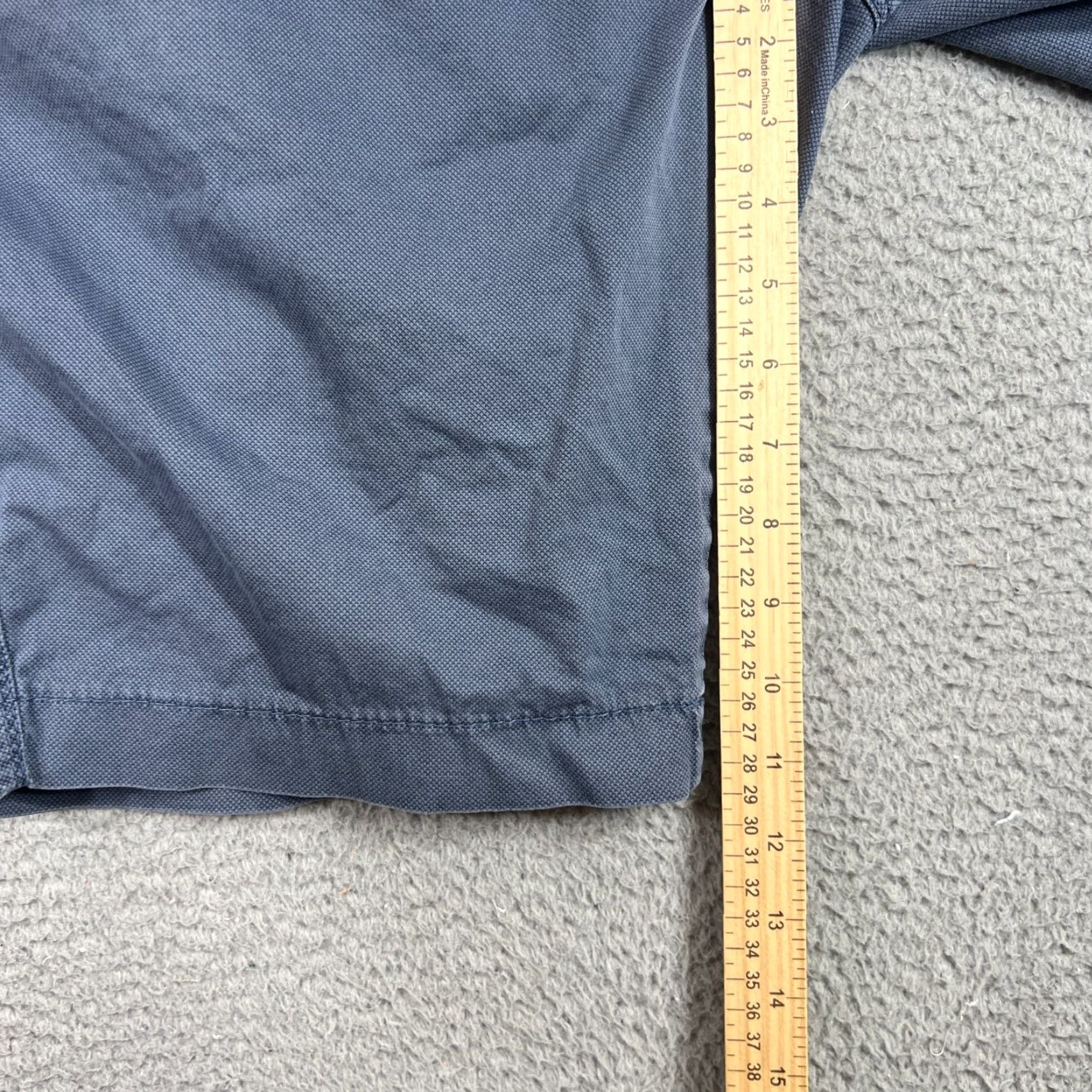 BRAX BRAX Shorts Men 40 Chino Flat Front Blue Breathable Lightweight Casual Mid Rise 11in Inseam Size US 40 / EU 56 - 4 Thumbnail