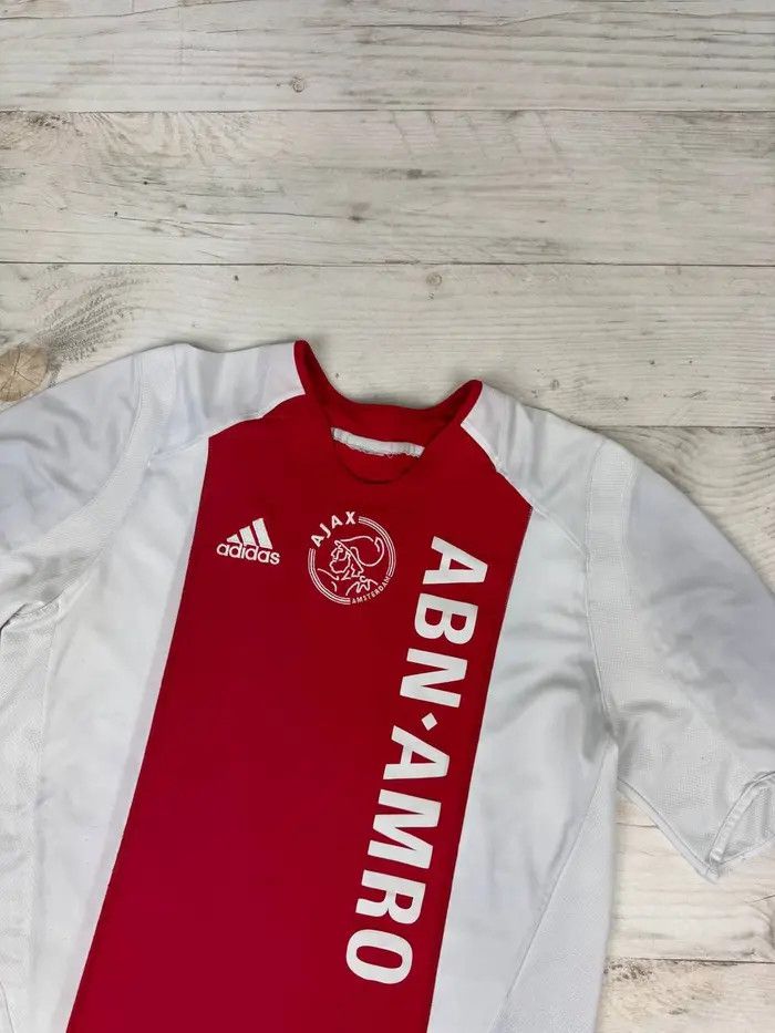 Adidas Vintage Adidas Ajax Amsterdam 2005 2006 Home Shirt Jersey Size US M / EU 48-50 / 2 - 2 Thumbnail