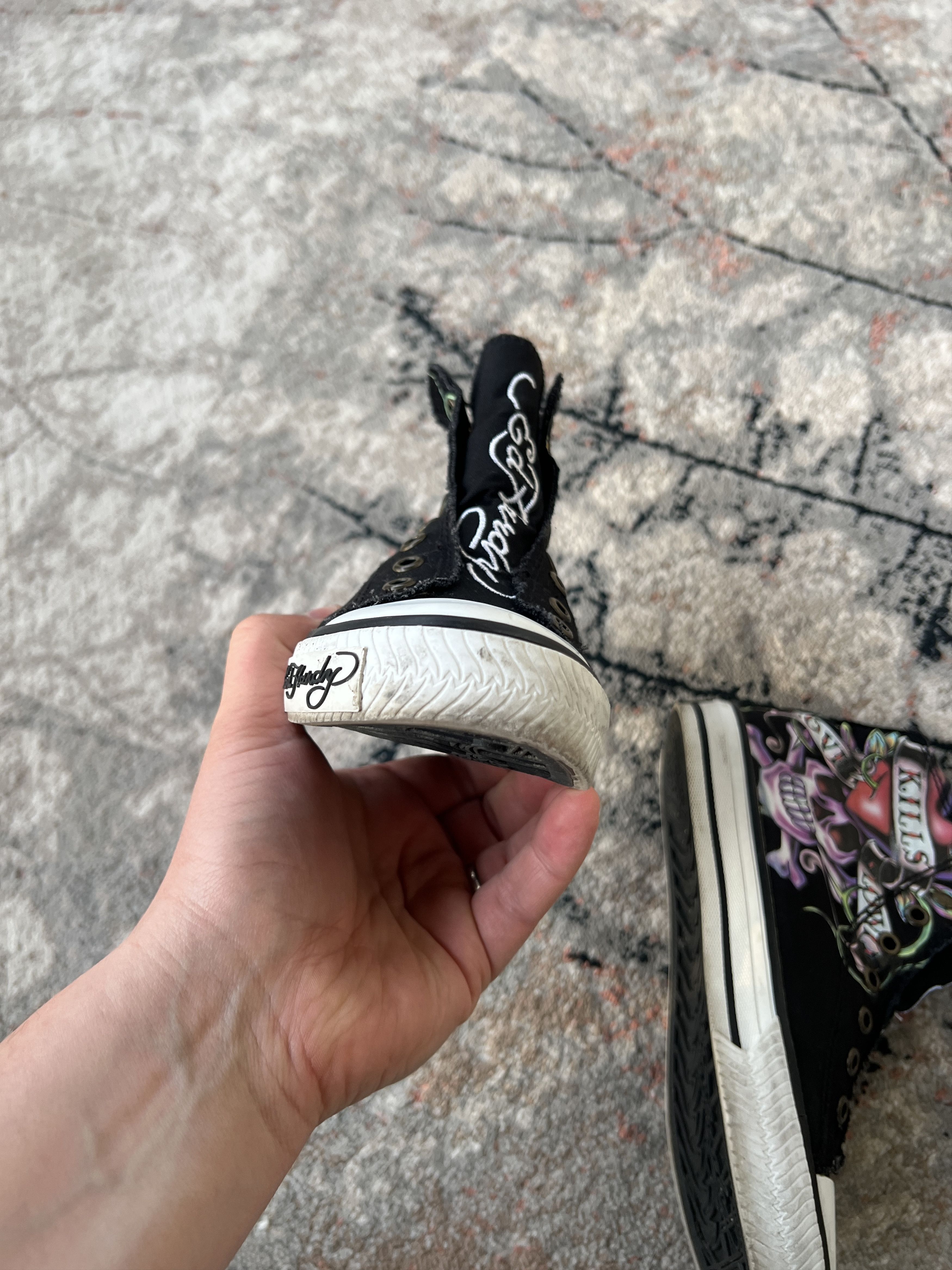 Christian Audigier Y2K Ed Hardy Christian Audigier Sneakers Size US 5 / IT 35 - 8 Thumbnail