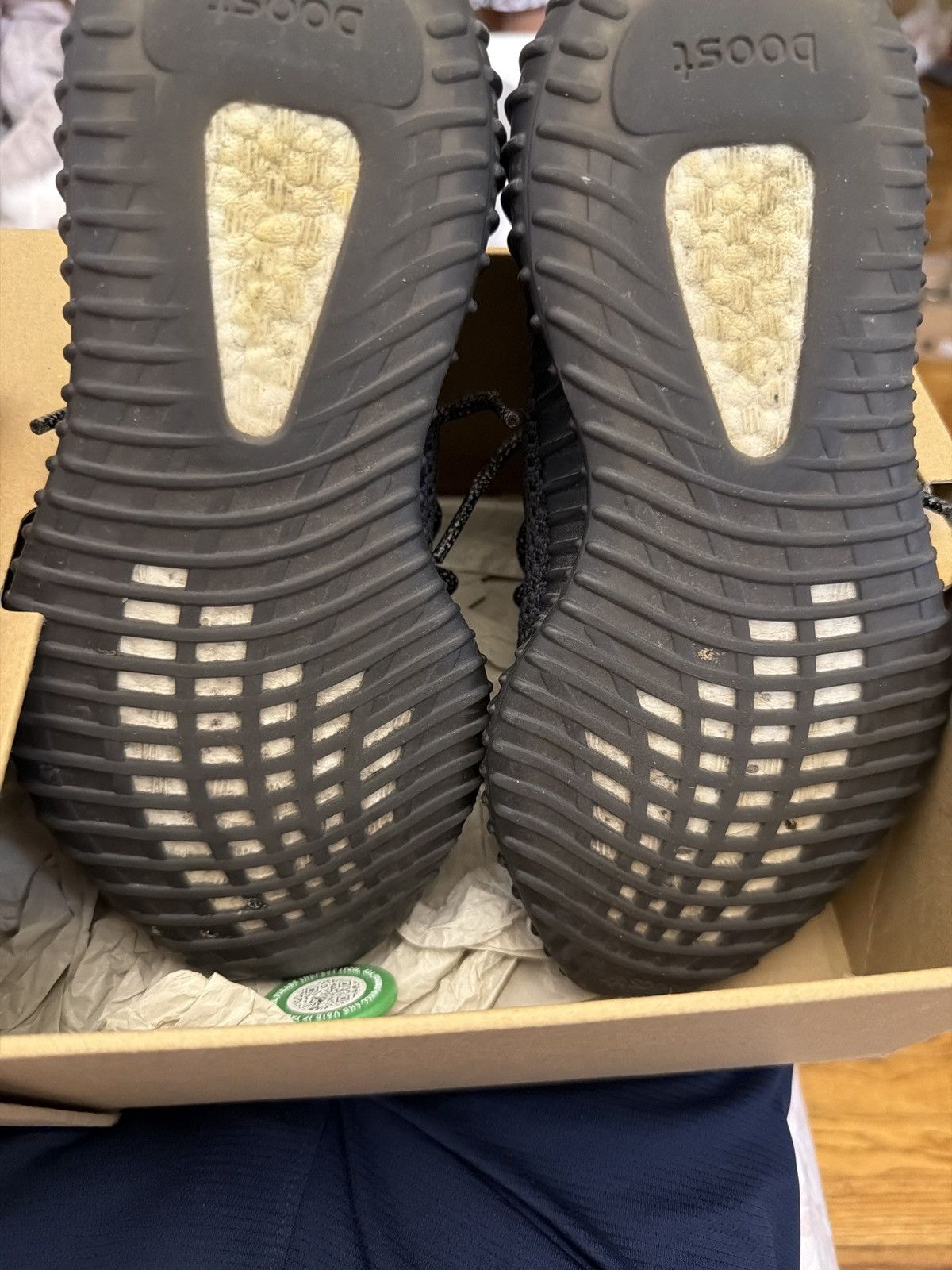 Yeezy Black yeezy boost 350 v2 Size US 5.5 / EU 38 - 6 Thumbnail
