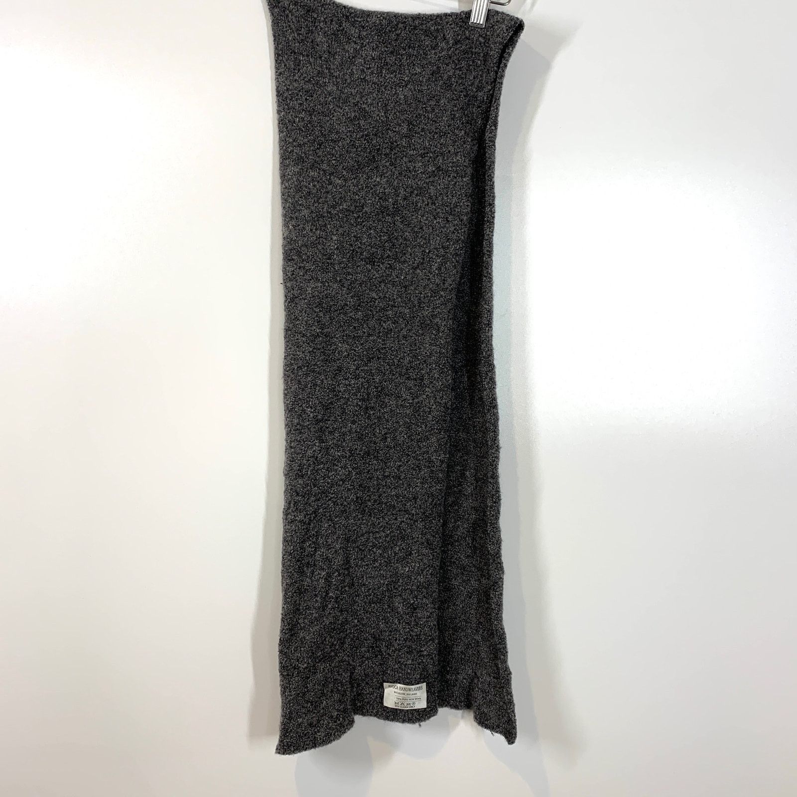 Other Avoca Handweavers Wool Scarf Minimalist Rustic Gray Size ONE SIZE - 5 Thumbnail