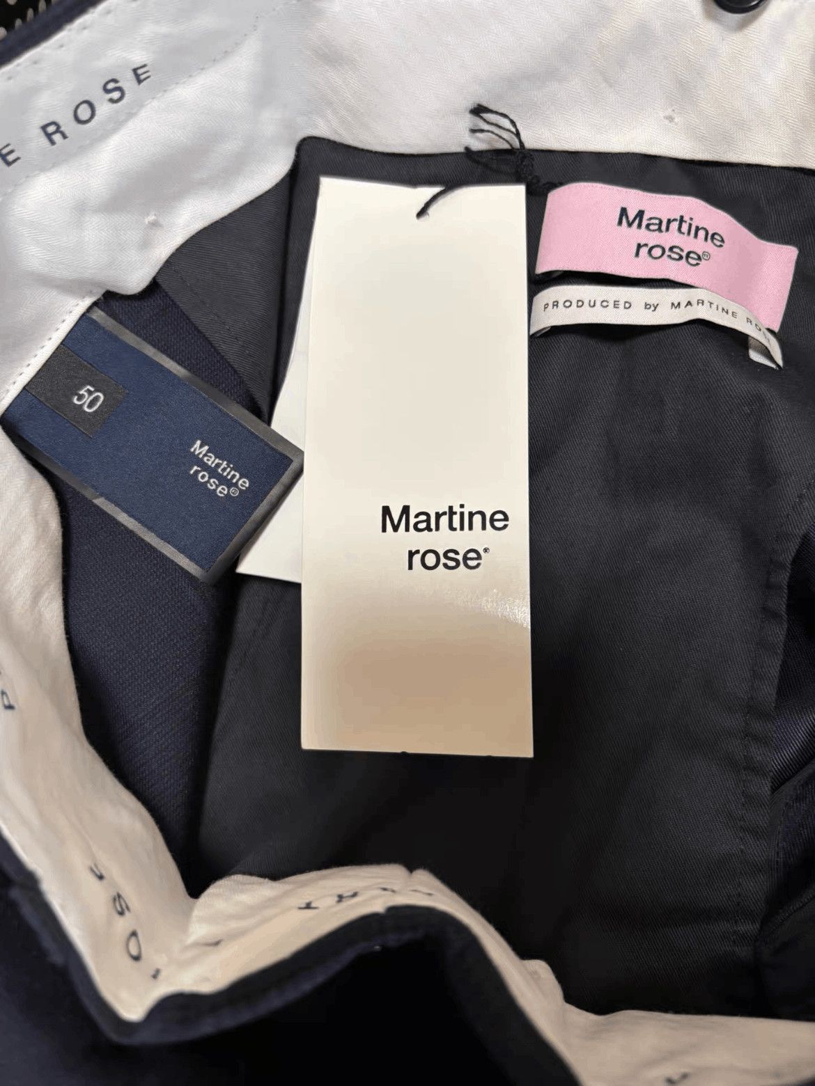 Martine Rose Martine Rose Sz 50 Martine Rose Blue Plaid Trousers-2506 Size US 34 / EU 50 - 4 Thumbnail