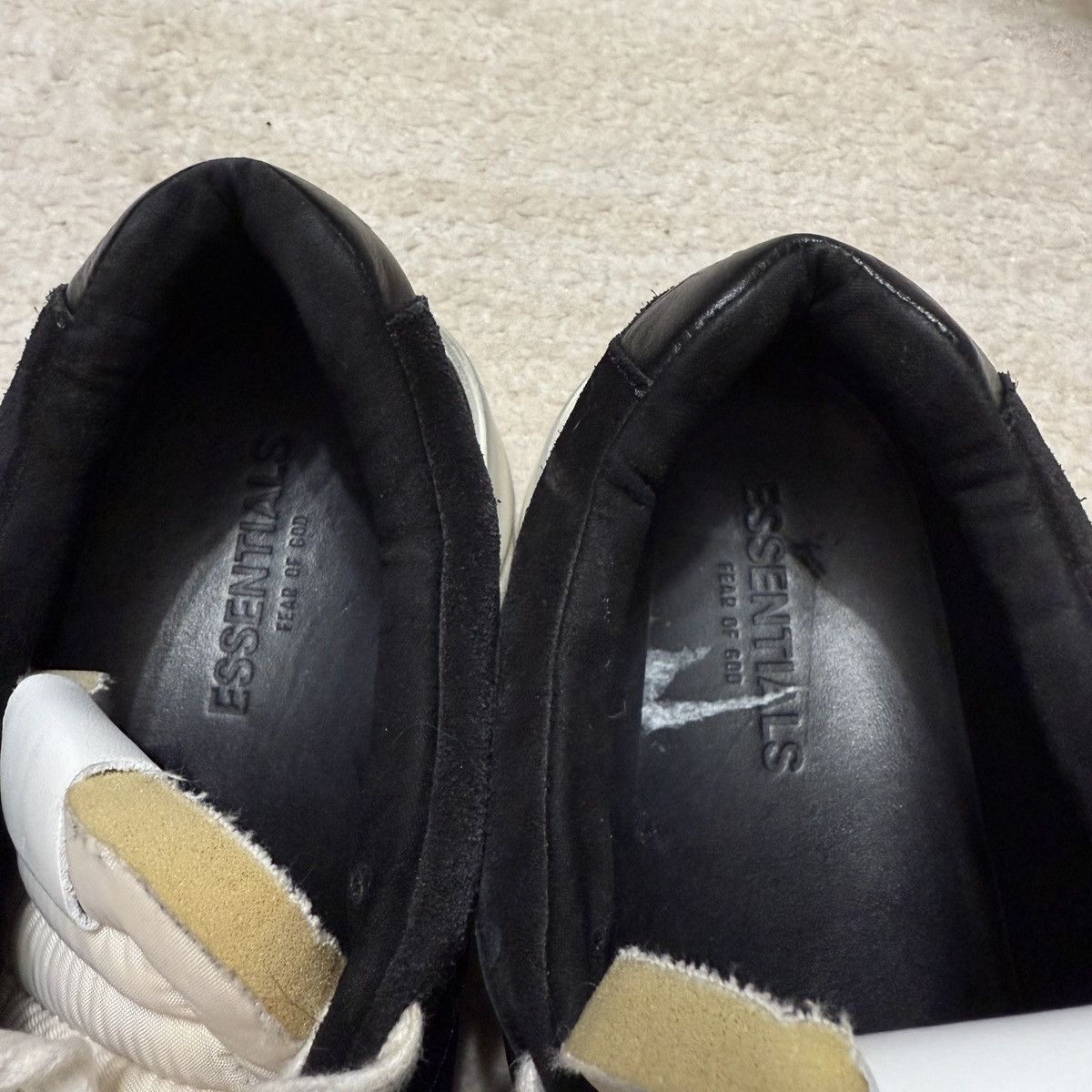 Fear of God FOG Fear Of God Essentials Distance Running Sneakers Black Size US 9.5 / EU 42-43 - 4 Thumbnail