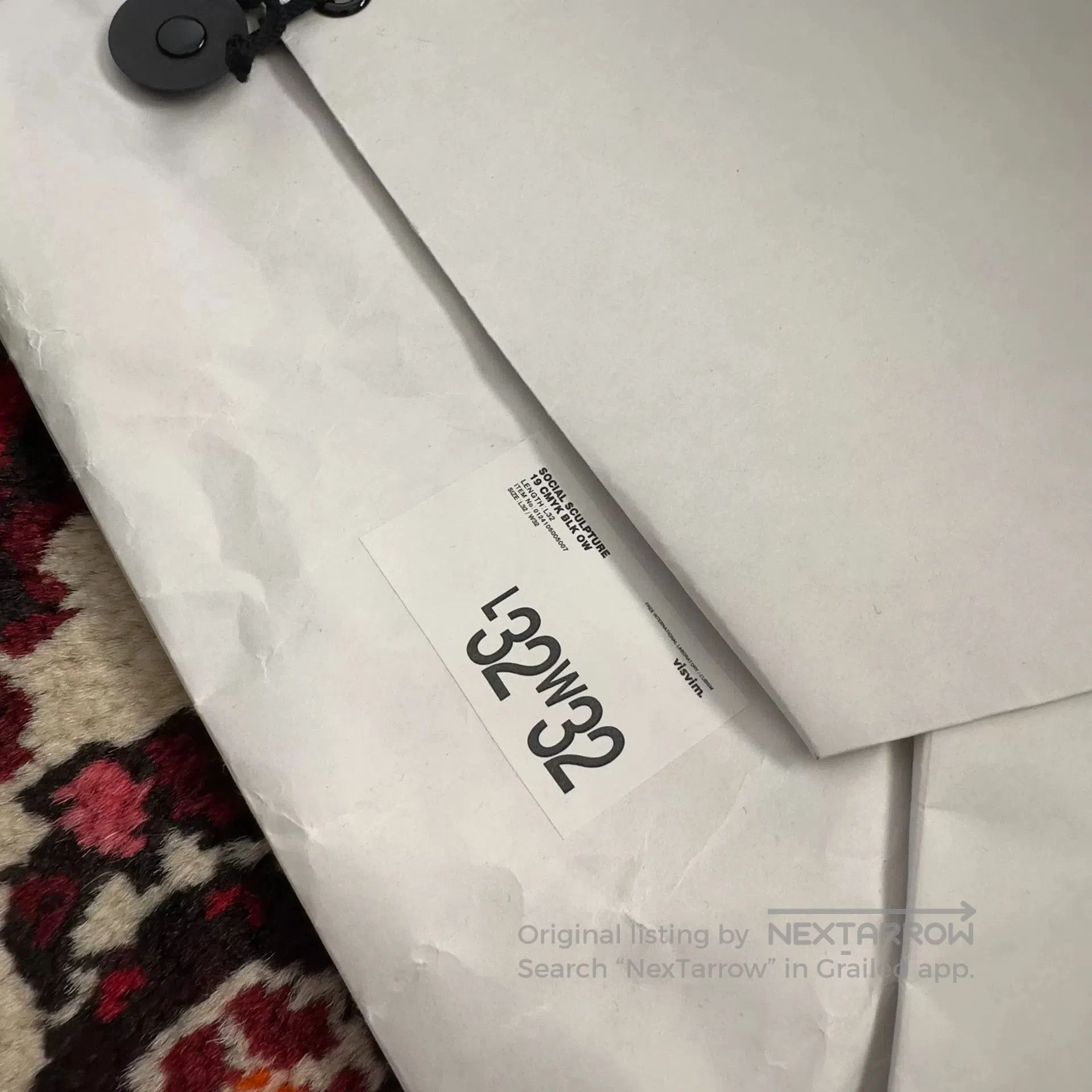 Visvim visvim black denim pants w32l32. Size US 32 / EU 48 - 6 Thumbnail