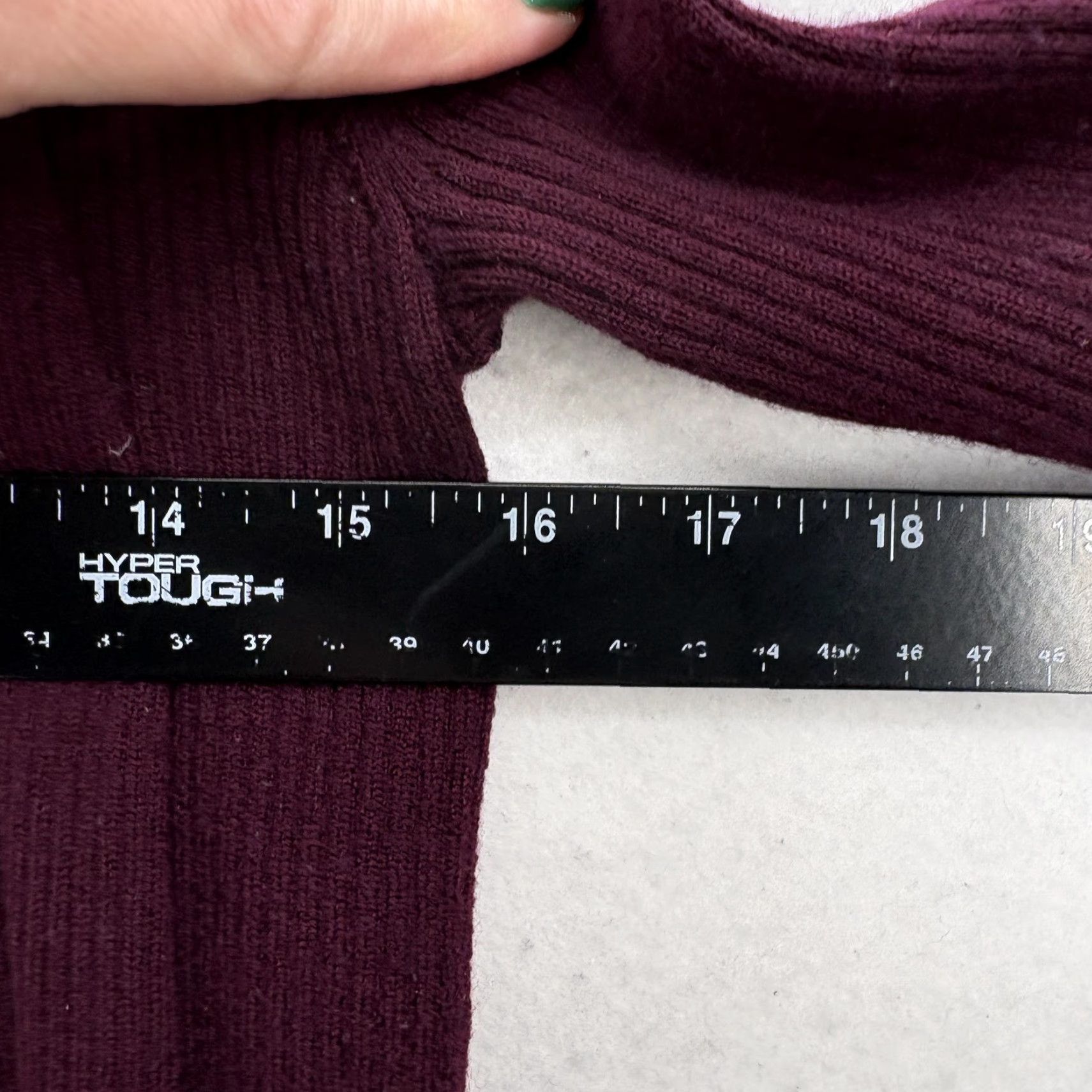 Vintage Max Studio Cardigan Sweater Womens Small Purple 100% Merino Wool Open Front Cozy V-Neck Knit Solid Regular Fall Casual Mens Womens Girls Boys Size S / US 4 / IT 40 - 7 Thumbnail