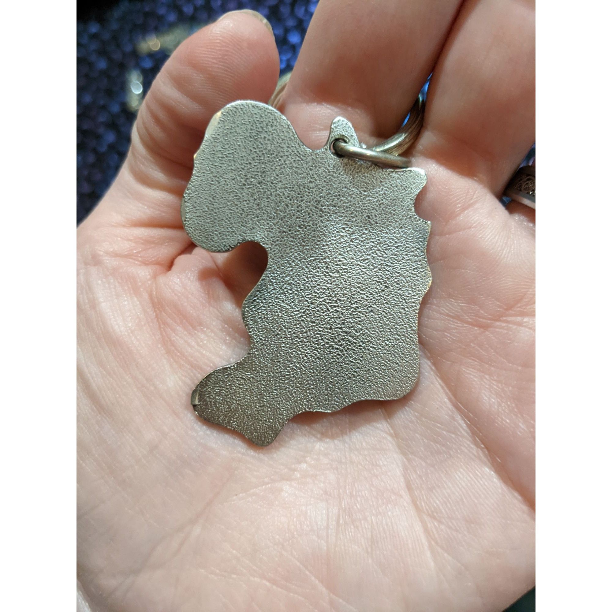 Other Quirky Shopaholic Silver Tone Metal Keychain Size ONE SIZE - 2 Thumbnail