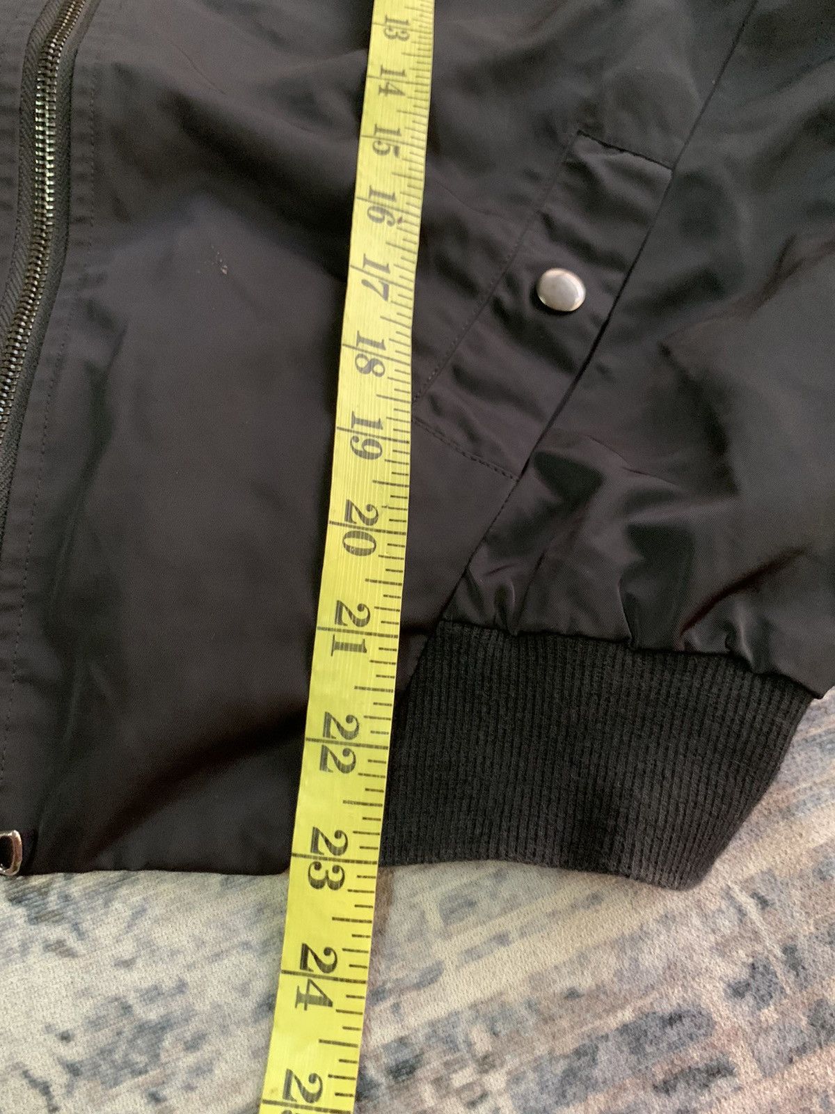 20471120 × Beauty Beast × If Six Was Nine Barak Bulky Crop Bomber Jacket Size US M / EU 48-50 / 2 - 8 Thumbnail