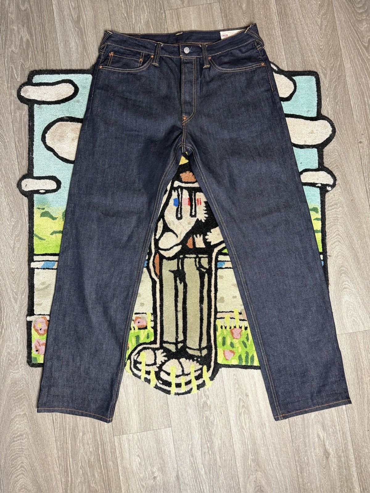 Evisu EVISU Diacock Jeans Size US 33 - 8 Thumbnail