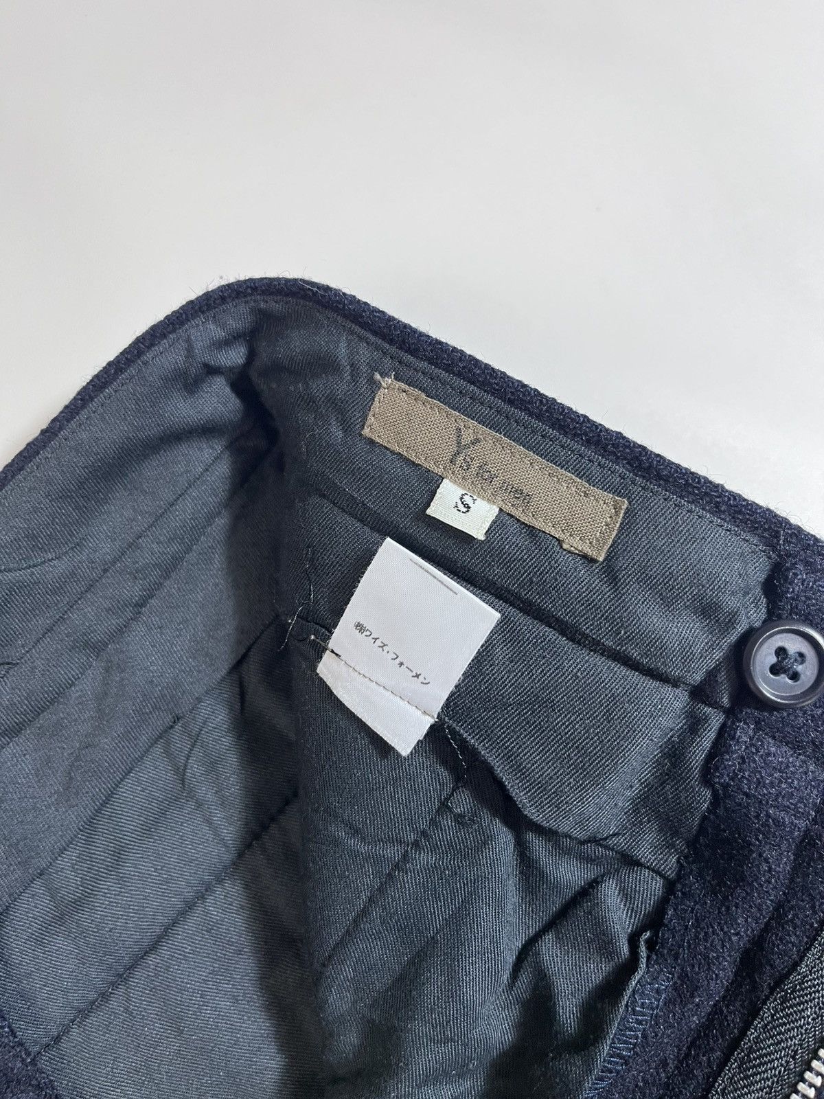 Yohji Yamamoto 80's Y's FOR MEN YOHJI YAMAMOTO TROUSER WOOL PANTS Size US 28 / EU 44 - 6 Thumbnail