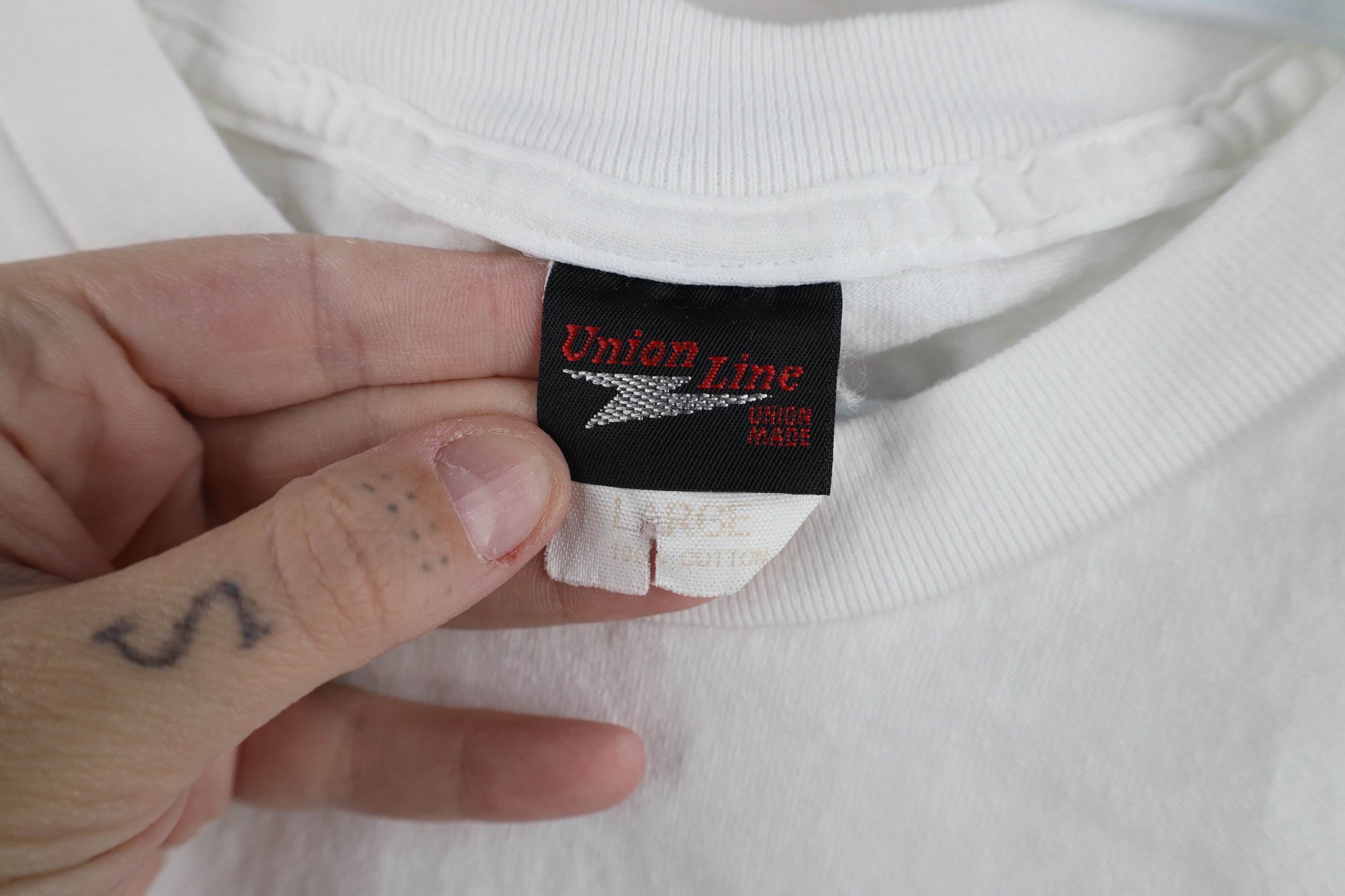 Vintage Vintage Union Made USA Olympics Team T-Shirt White USA Size US L / EU 52-54 / 3 - 9 Thumbnail