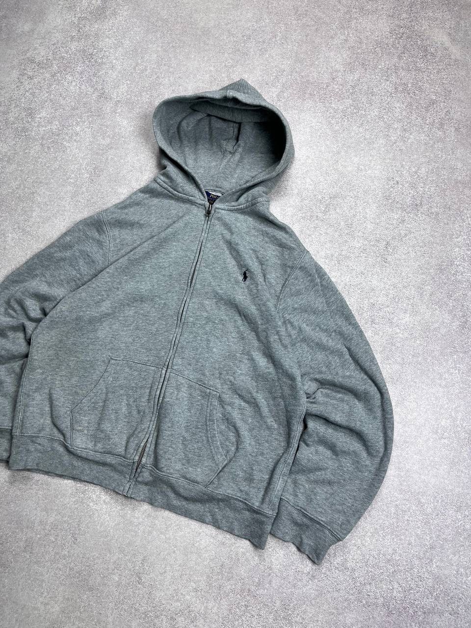 Polo Ralph Lauren Vintage Polo Ralph Lauren Boxy Zip Hoodie Y2K M Size US M / EU 48-50 / 2 - 2 Thumbnail