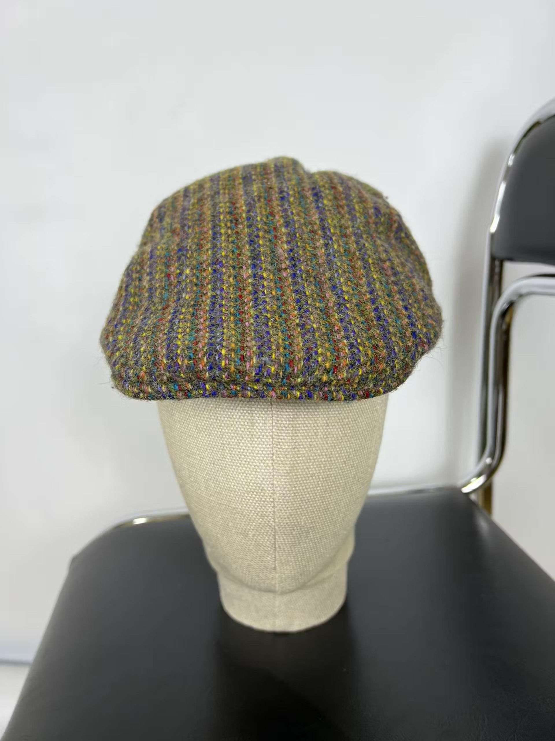 Harris Tweed Vintage Harris tweed wool cap Size ONE SIZE - 2 Thumbnail