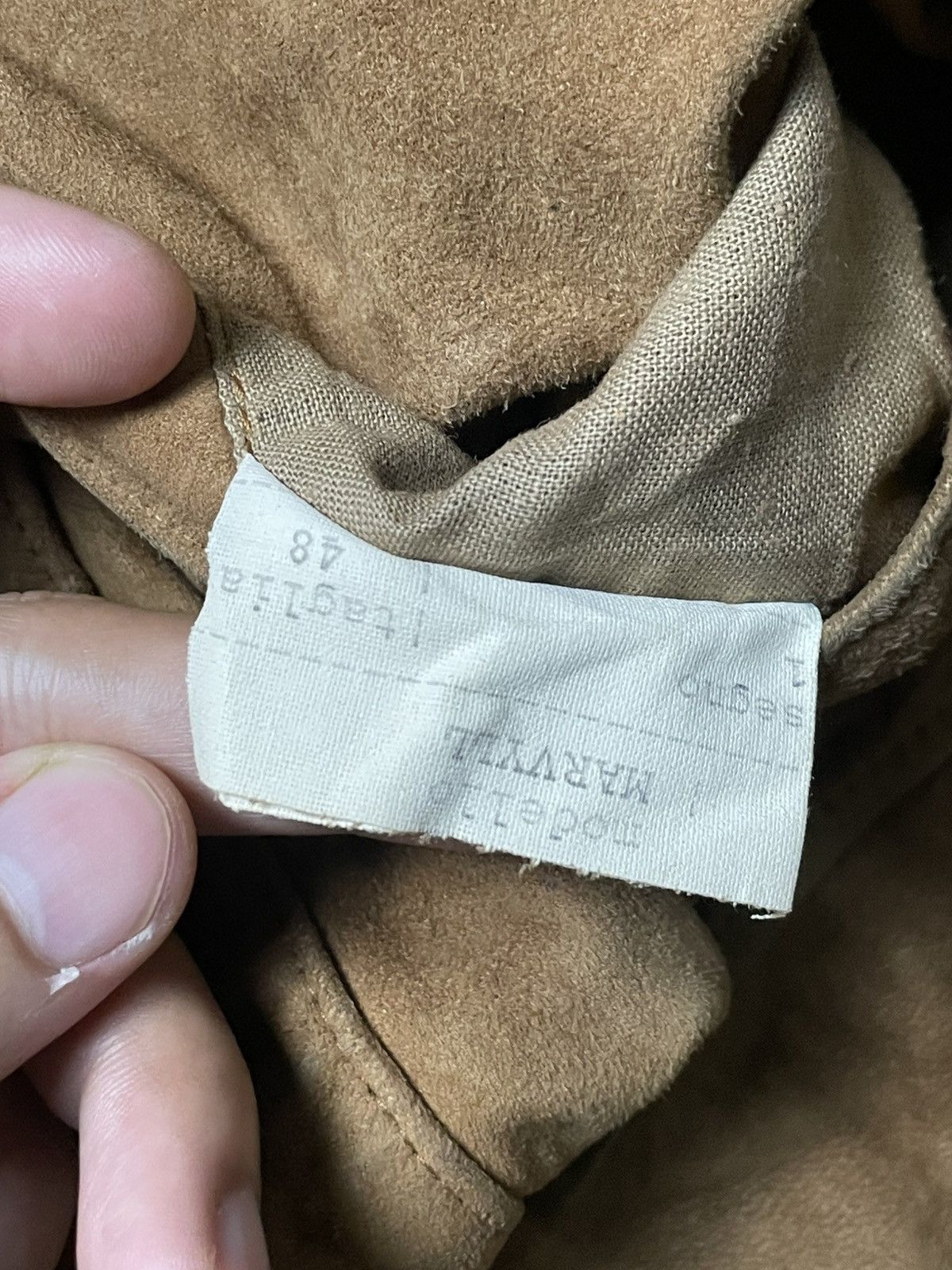 Vintage Vintage Peter Keen Leather Suede Jacket (45) Size US S / EU 44-46 / 1 - 10 Thumbnail