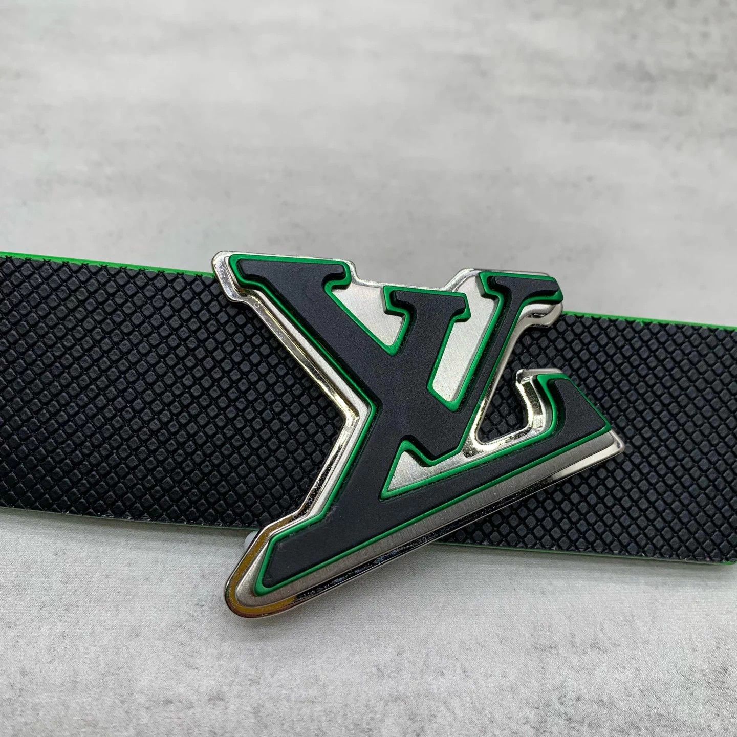 Louis Vuitton LV Black Monogram Show Belt 85cm 99% New Size ONE SIZE - 6 Thumbnail