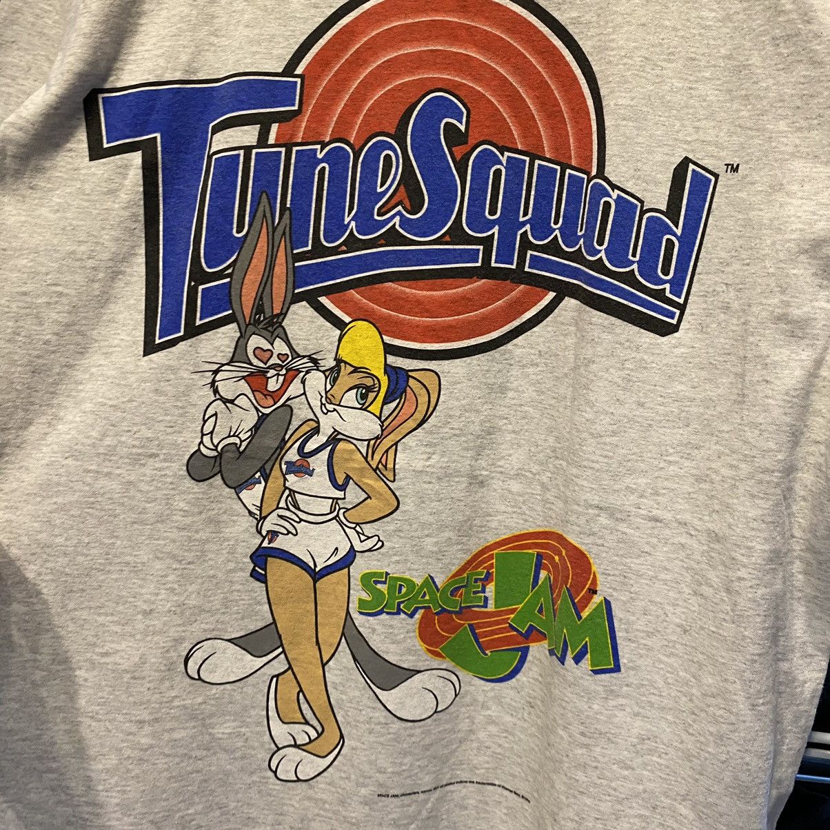 Vintage Vintage Space Jam Looney Tunes Squad 1996 Shirt Size US L / EU 52-54 / 3 - 5 Thumbnail