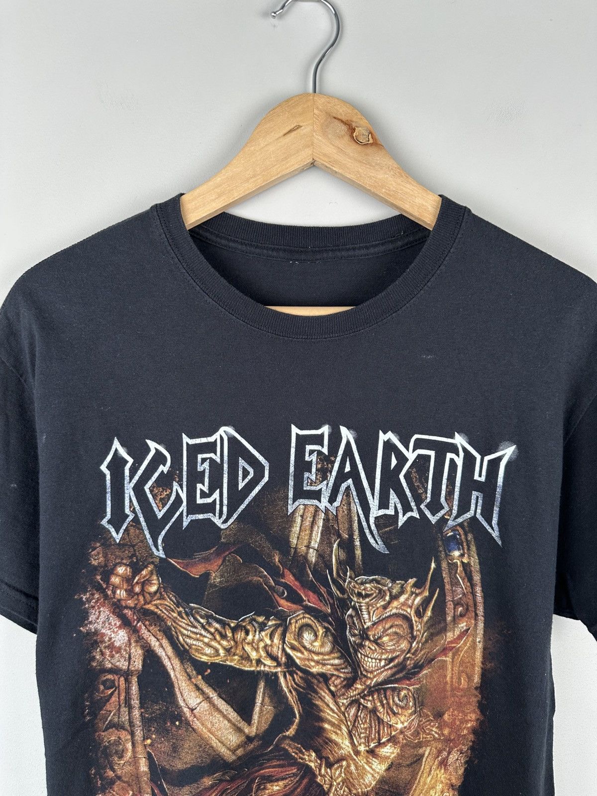 Band Tees Vintage Iced Earth Rock Tee Size US M / EU 48-50 / 2 - 4 Thumbnail