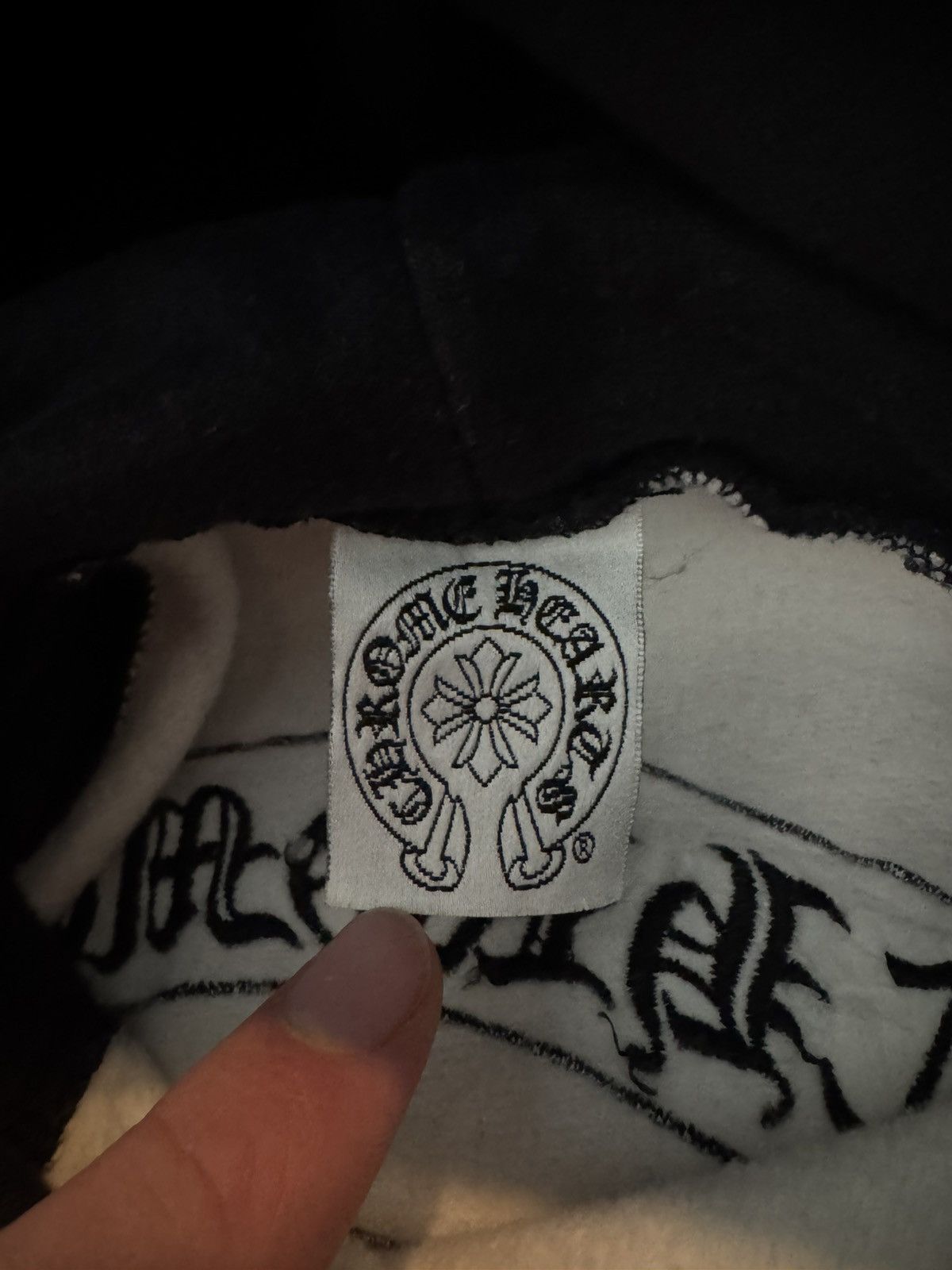 Chrome Hearts Chrome Hearts Vintage Track Stripe Embroidered Hoodie Size S / US 4 / IT 40 - 11 Thumbnail