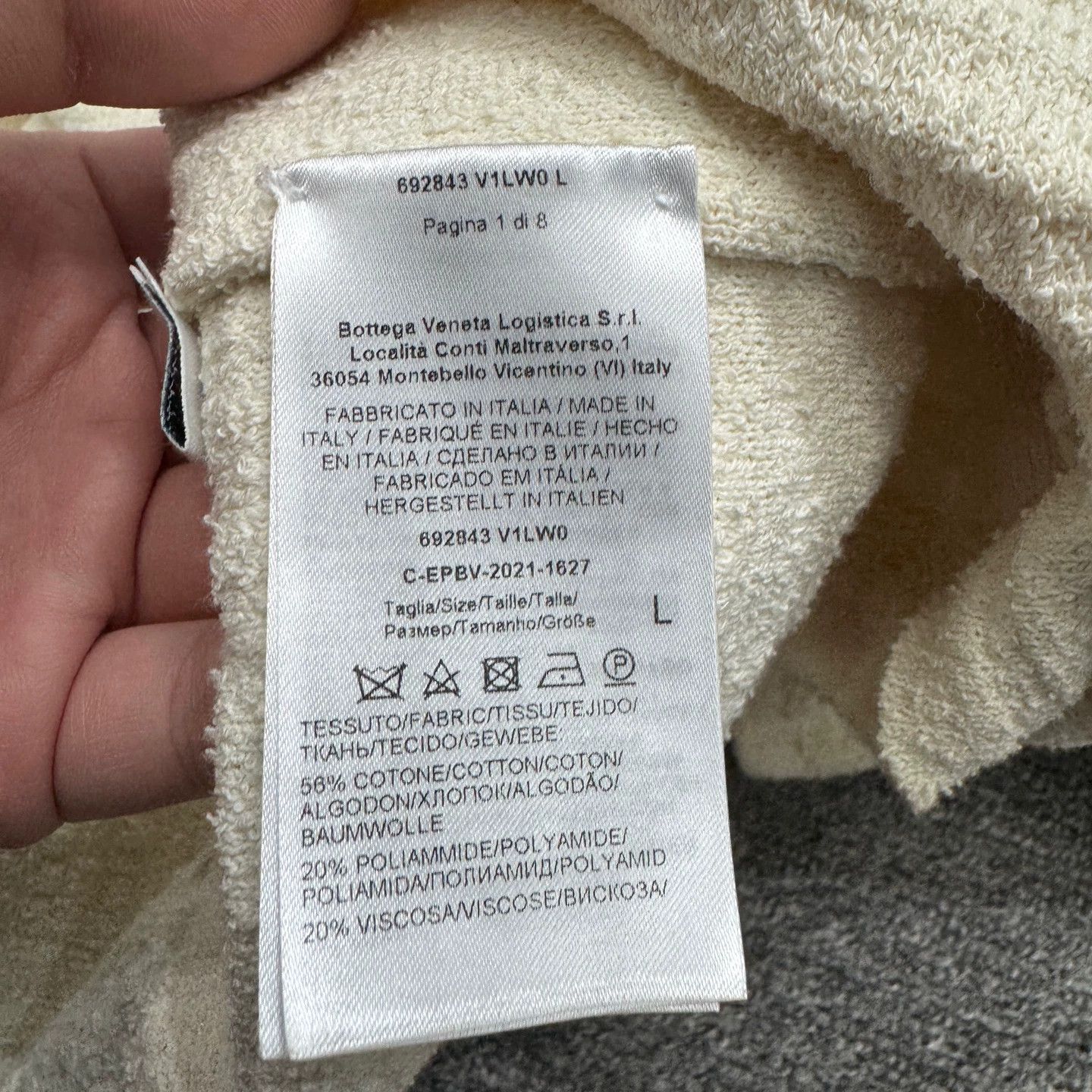 Bottega Veneta Bottega Veneta towel coat L 98 New Size US L / EU 52-54 / 3 - 3 Thumbnail