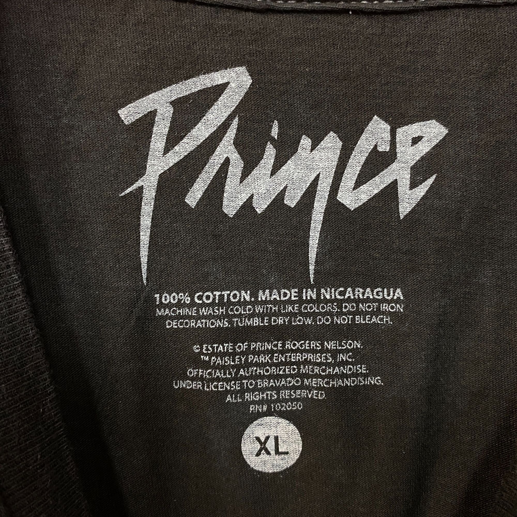 Prince Prince Controversy Washed Acid-Wash Graphic T-Shirt XL Size US XL / EU 56 / 4 - 4 Thumbnail
