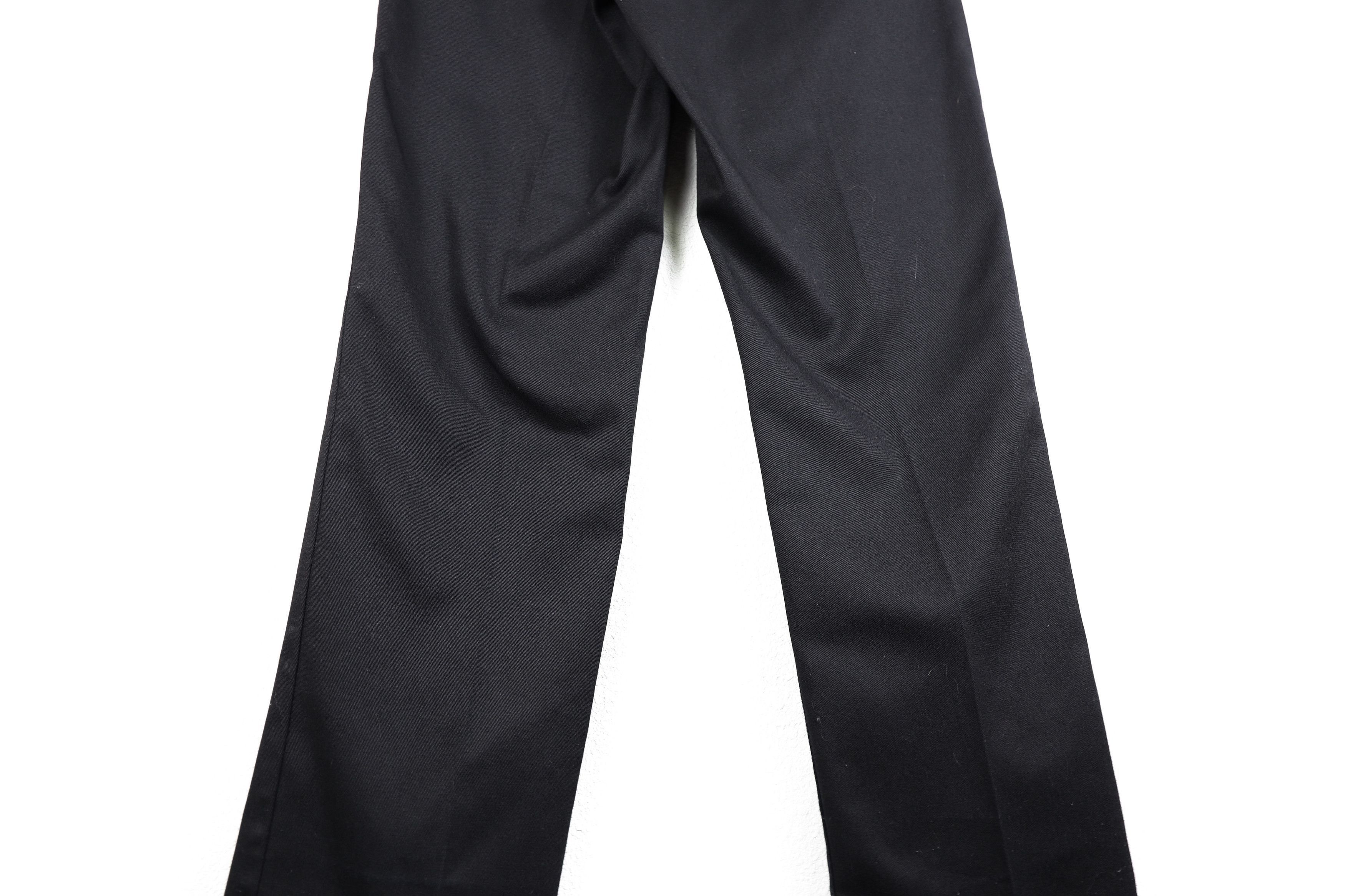 Dickies × Vintage Dickies 874BK Black Work Trousers Pants Y2K Size US 32 / EU 48 - 12 Thumbnail