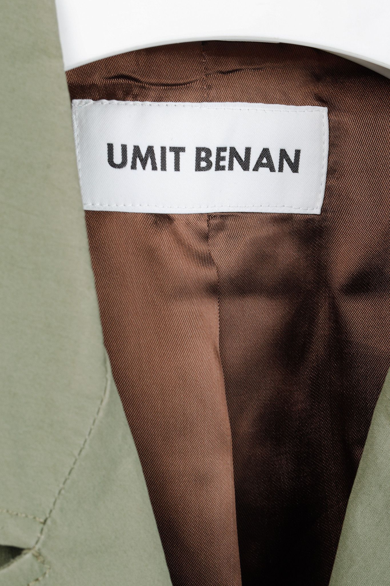 Umit Benan Umit Benan SS/16 Runway Green Belted Cargo Trench Coat Size US L / EU 52-54 / 3 - 4 Thumbnail