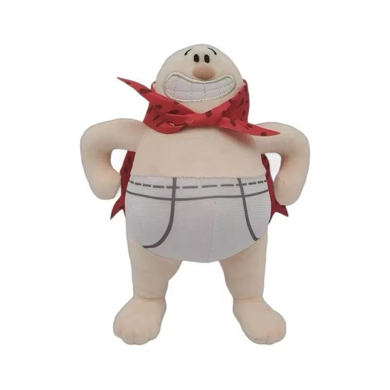 Toy Machine Kawaii Stuffed Captain Underpants Plush Toys Doll Size ONE SIZE - 1 Thumbnail