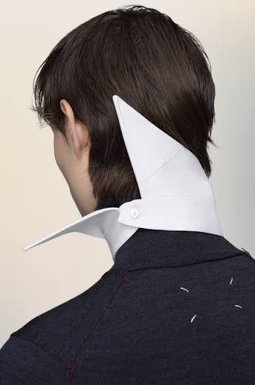 Maison Margiela Maison Margiela white poplin collar Size 40 - 3 Thumbnail