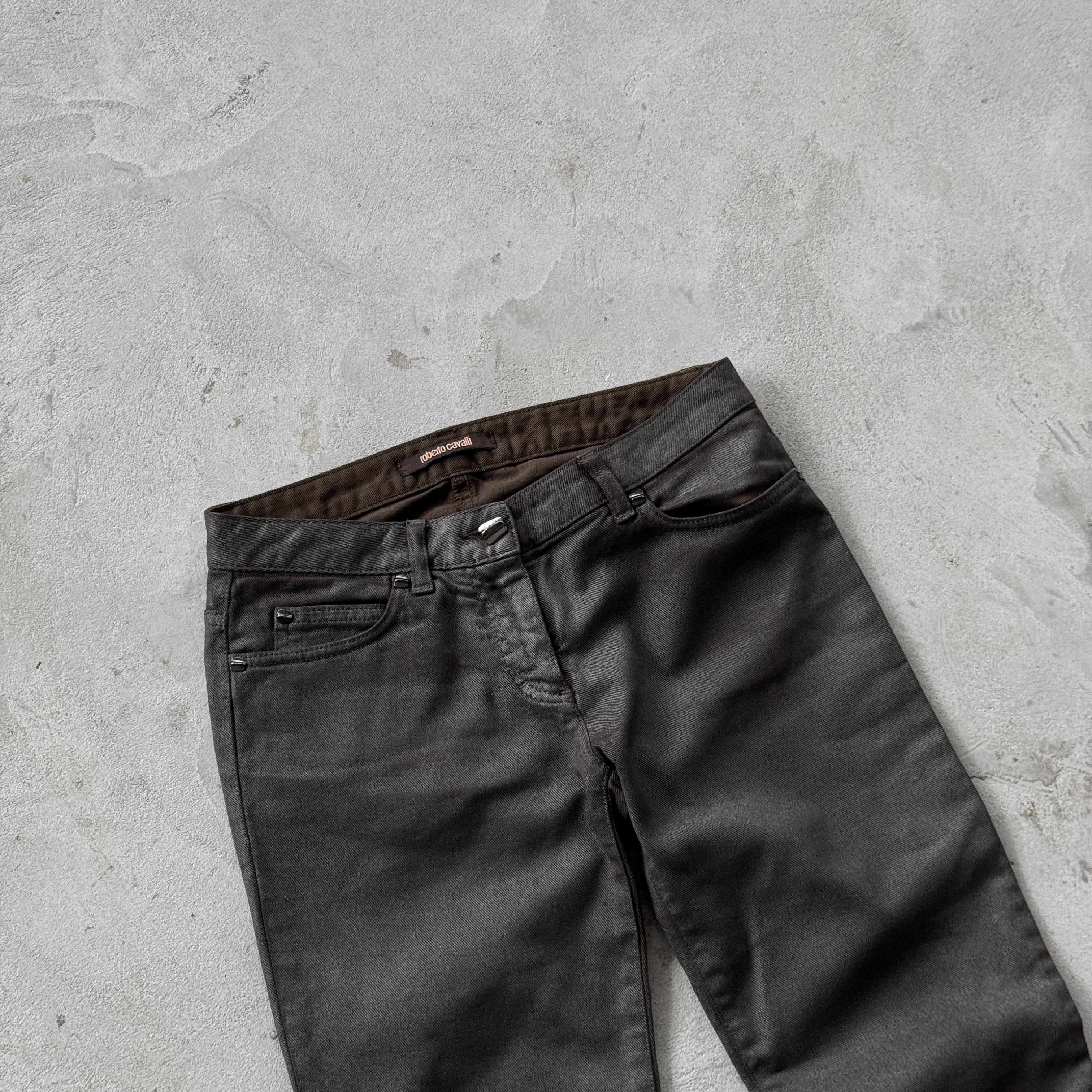 Roberto Cavalli Vintage 90s Roberto Cavalli Slim Fit Casual Pants Size US 38 / EU 54 - 3 Thumbnail