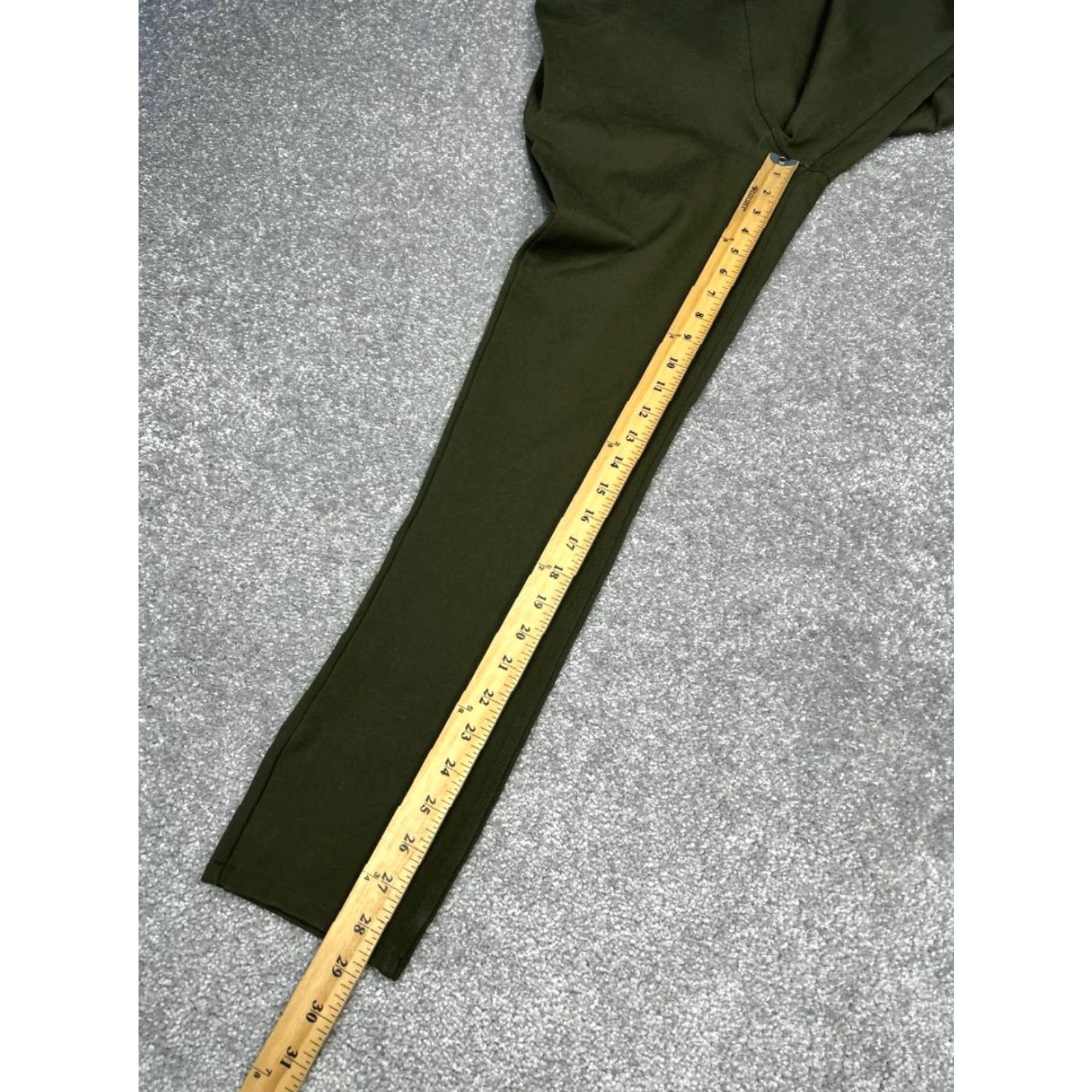 Spanx Spanx Ponte Leggings Women XL Tall Green High Rise Ankle Stretch Shaping Athleisure Nylon Spandex Rayon Spanx Ponte Size 40" / US 18 - 3 Thumbnail