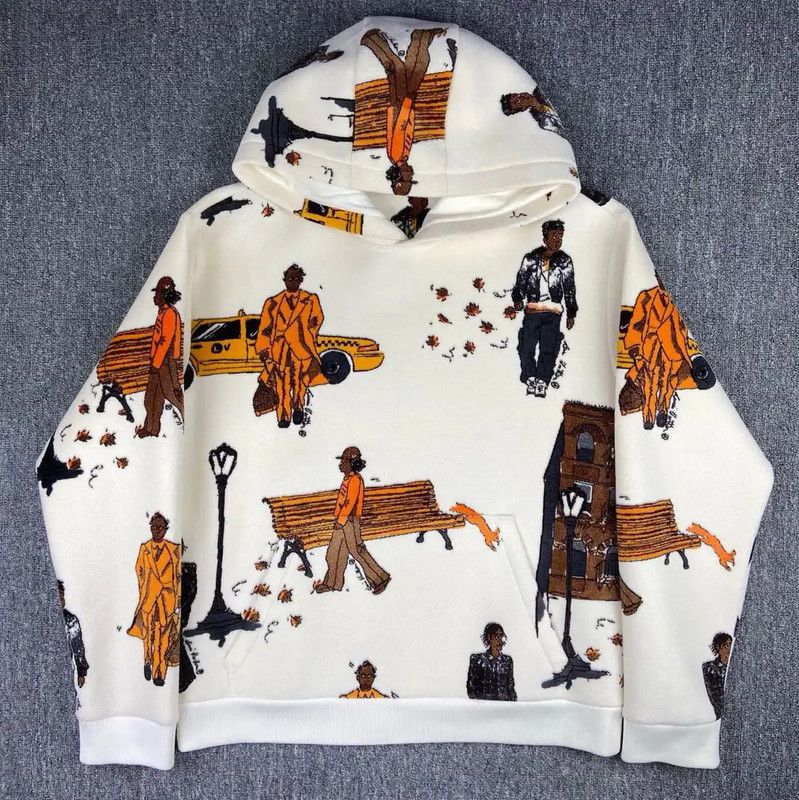 Louis Vuitton Louis Vuitton White Cotton Women's Hoodie 0089 Size L / US 10 / IT 46 - 1 Thumbnail